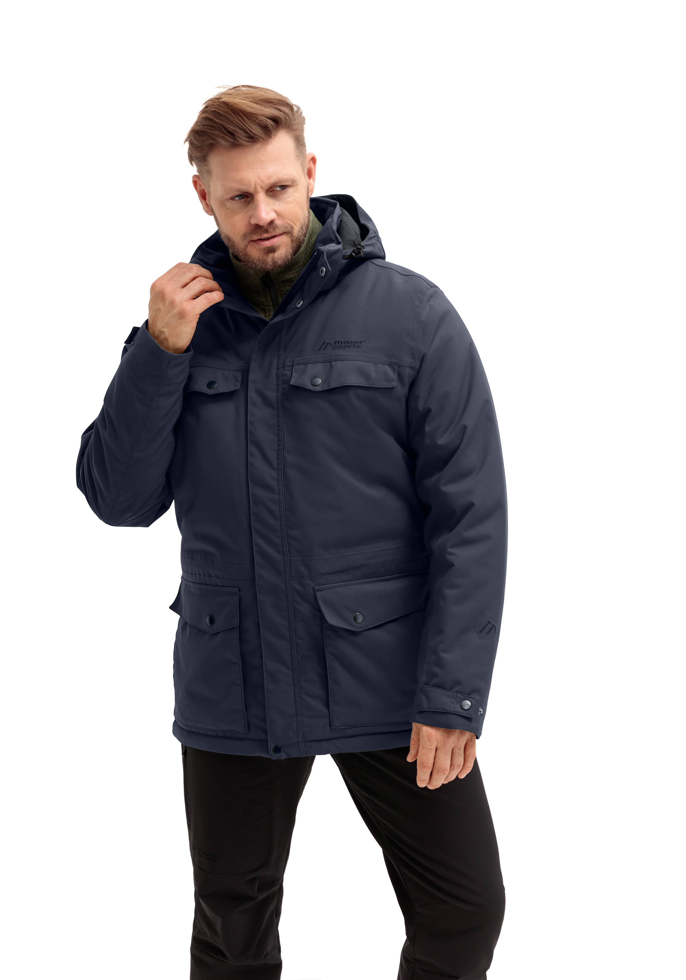 Maier Sports Funktionsjacke »Knuth«, Herren Outdoorjacke, wind/wasserdichte Jacke, mTHERM Isolation