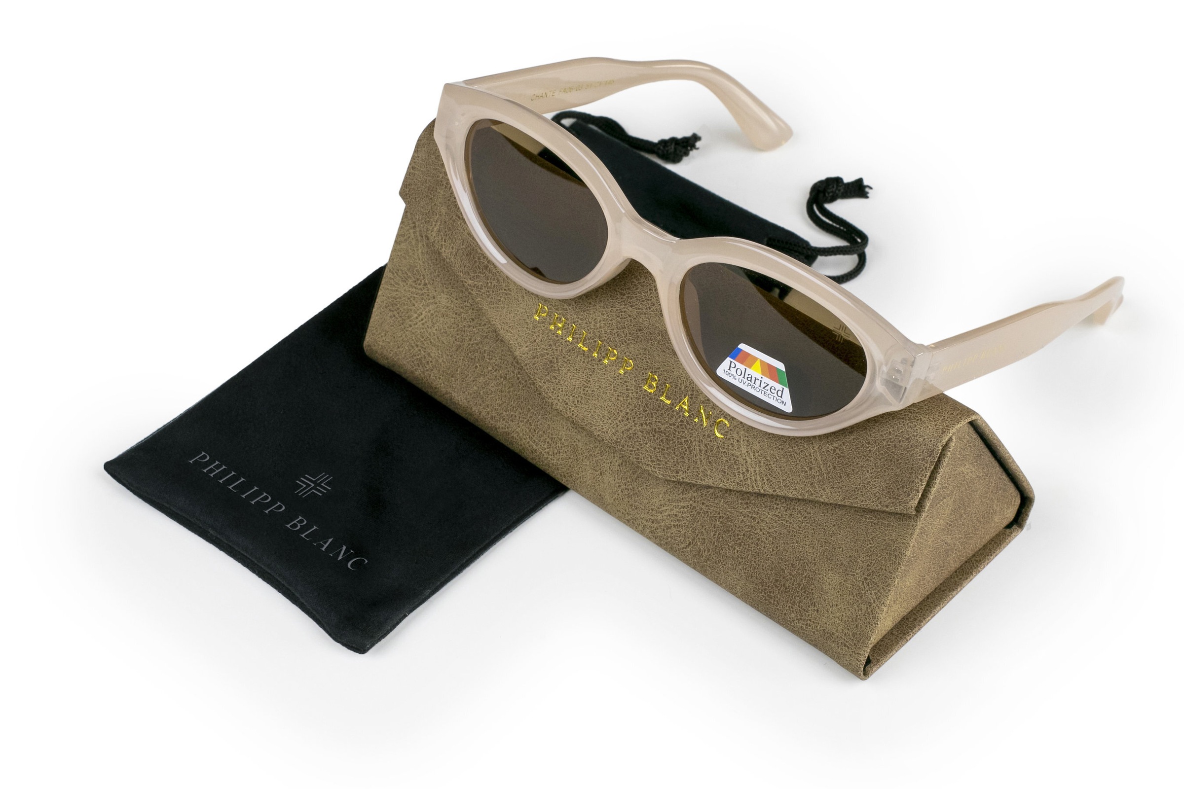 PHILIPP BLANC Sonnenbrille »PA06-03« Glass 0.74MM Polarized Lens UV400，CAT3.0