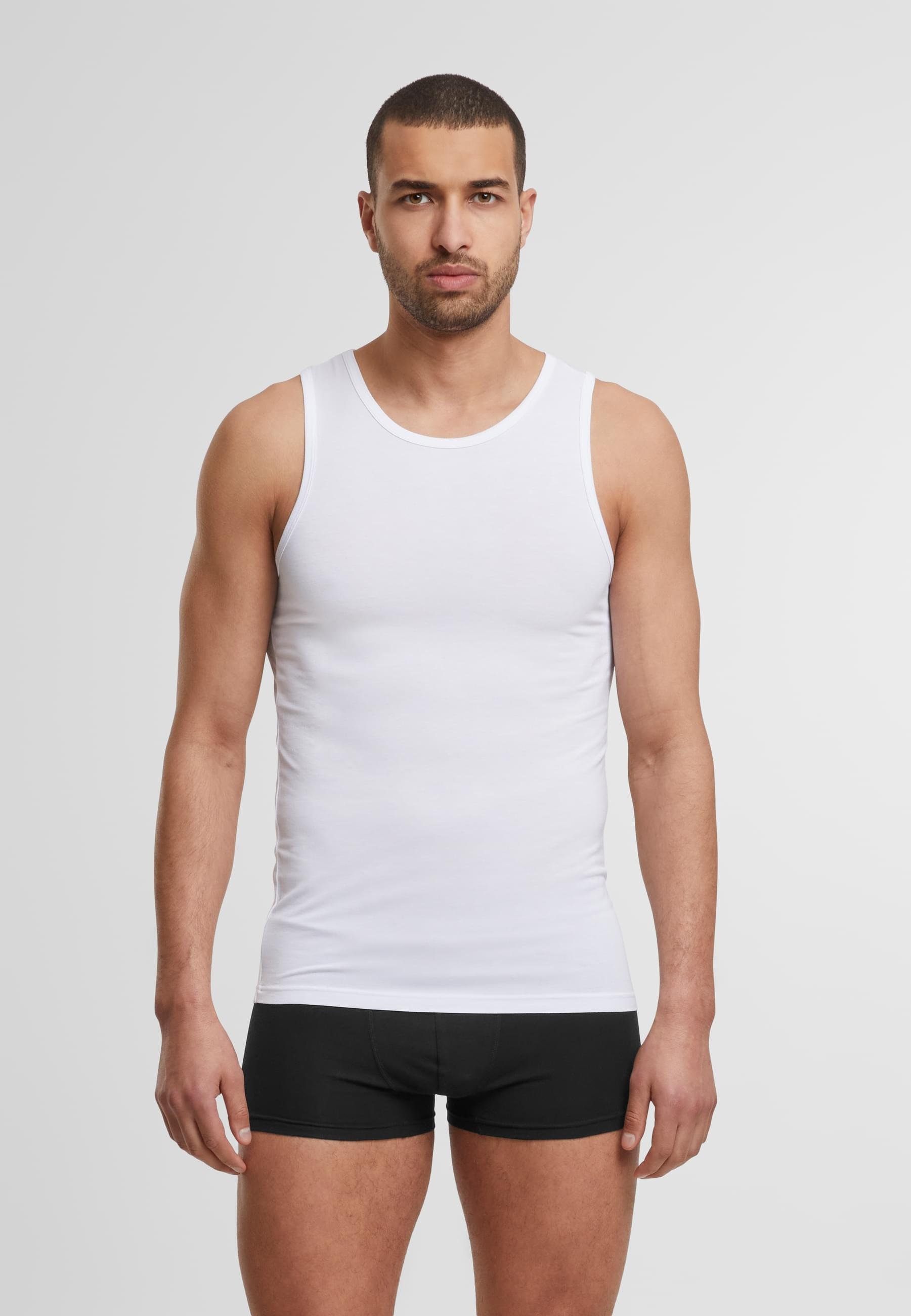 URBAN CLASSICS Tanktop »Urban Classics Bamboo Basic Tank Top 2-Pack«, (1 tlg.)