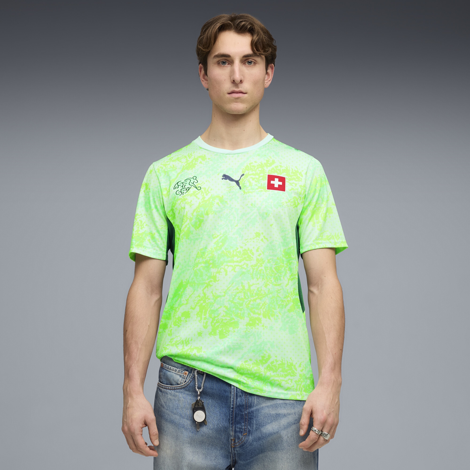 PUMA Trainingsshirt »Schweiz 2026 Auswärtstrikot Herren«