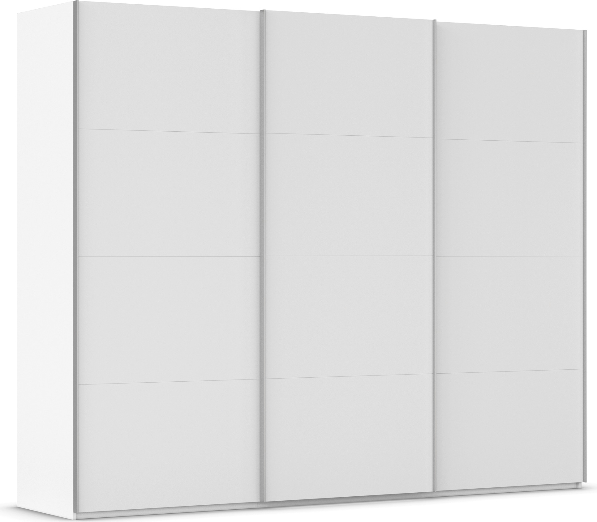 rauch Schwebetürenschrank "Kleiderschrank Schrank Garderobe Schlafzimmerschrank SCALE-FYRA" edle viergeteilte Türen viele Farben und Griff-Farben MADE IN GERMANY