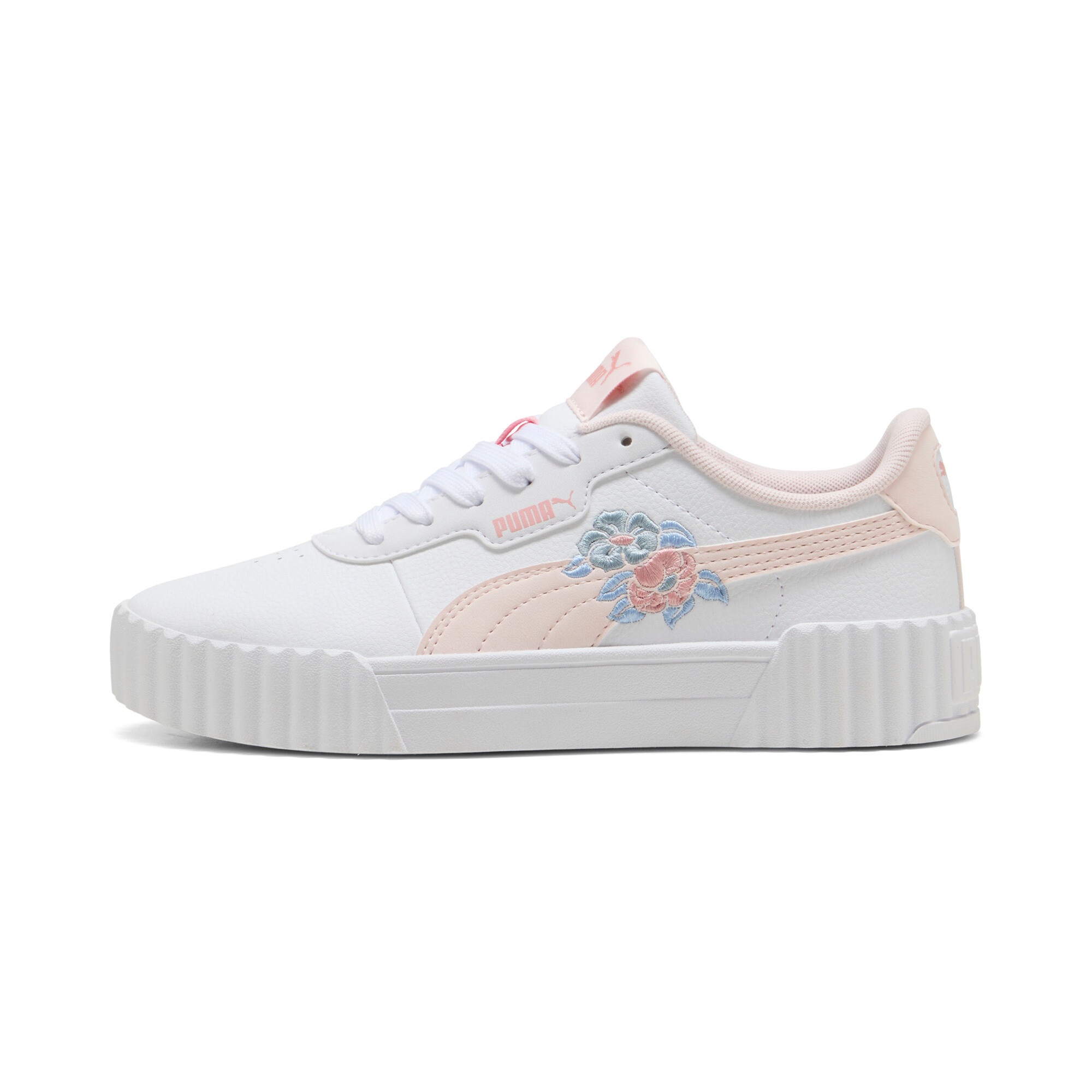 PUMA Sneaker »CARINA 30 FLORAL JR«  für Jugendliche, sportlicher Stil, mit profiliertem Laufsohlenprofil