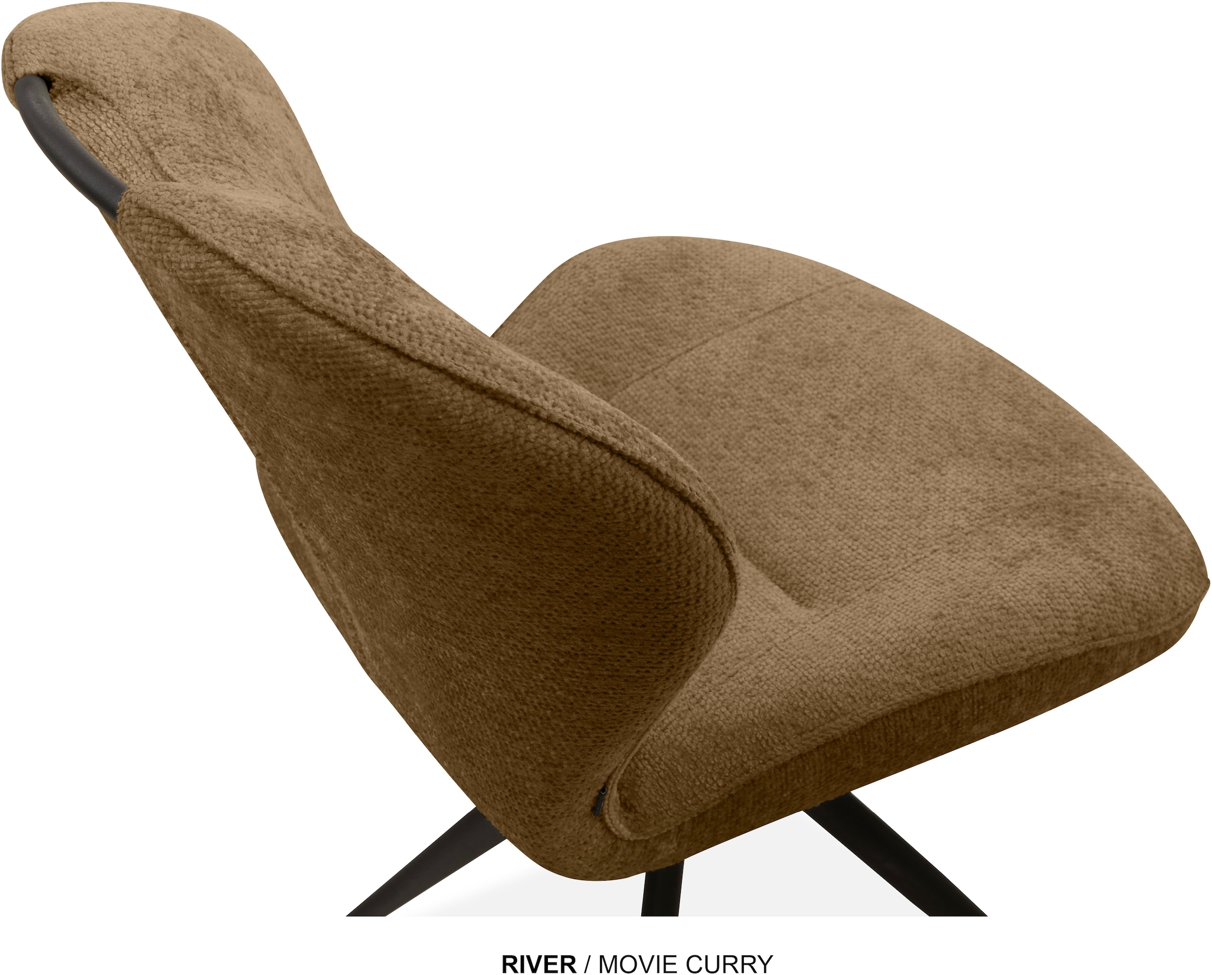 OMG Design Esszimmerstuhl »River« (Set) 2 Stk.Drehstuhl mit auto-return, mit Handgriff