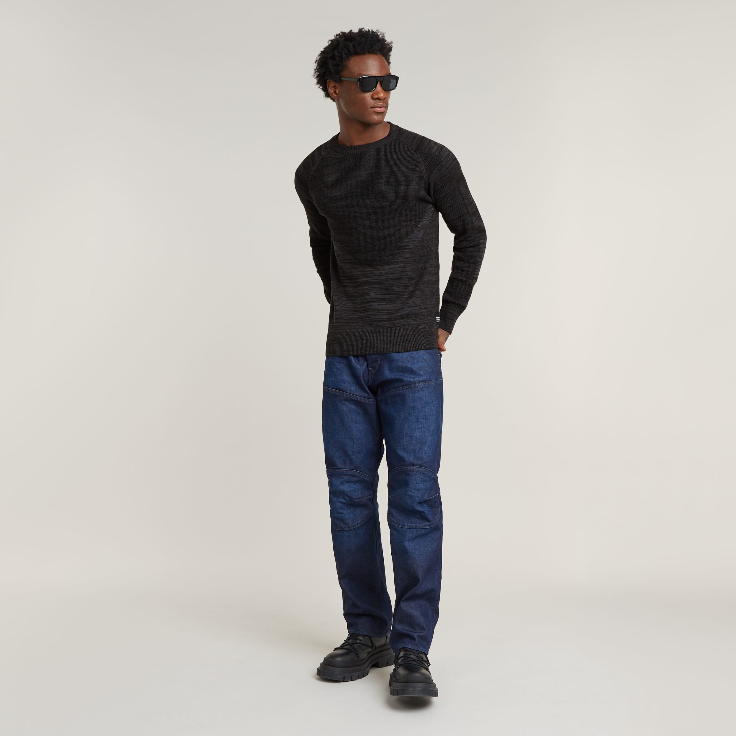 G-STAR Strickpullover »3D Biker R Knit«
