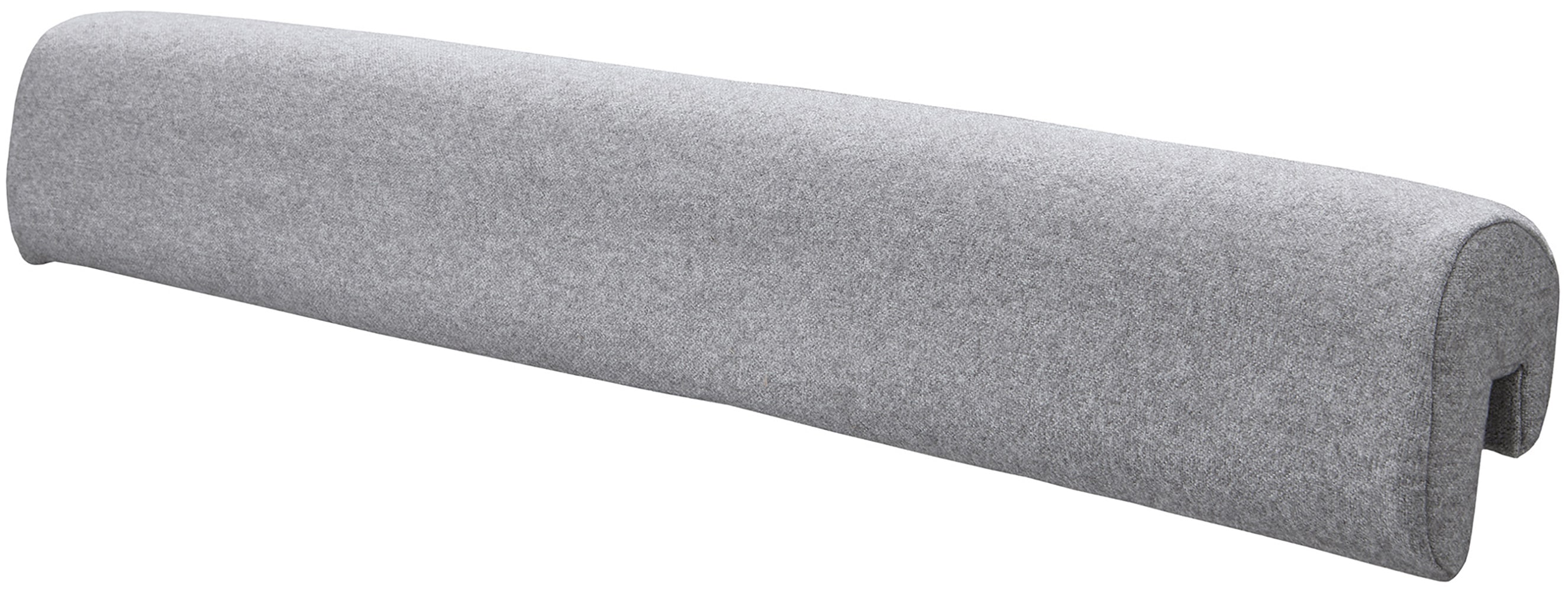 Wickelaufsatz PAIDI, B:78cm H:11,8cm T:7cm, grau, Schaumstoff, Wickelaufsätze, "Kopfschutz mit Mikrofaserbezug, Kantenschutz", extra weich