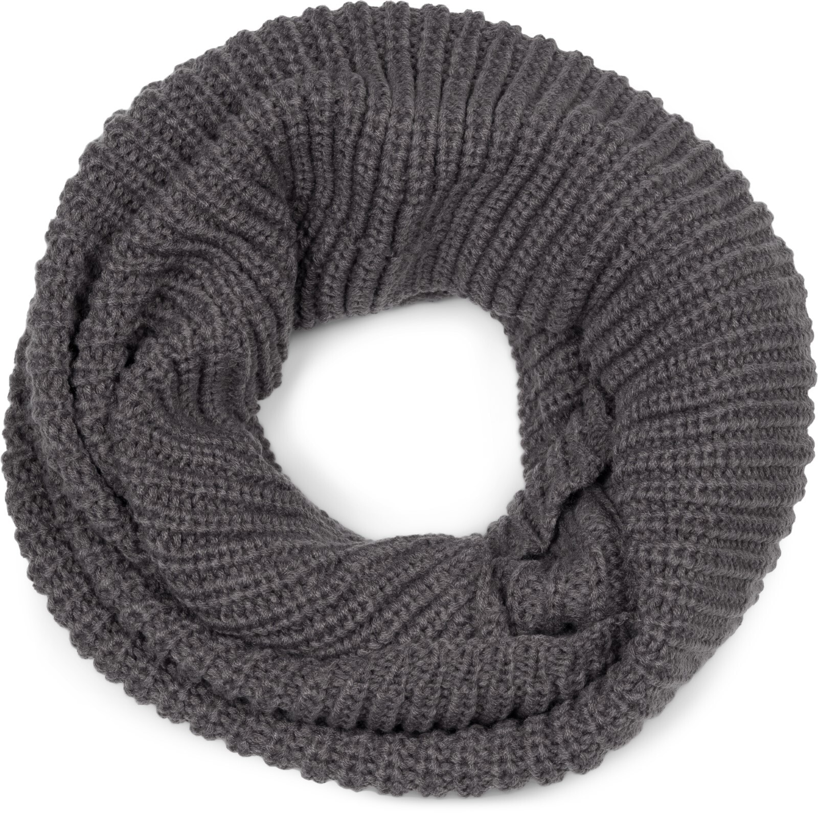 styleBREAKER Strickschal "Unifarbener Feinstrick Loop" 1 Stk. günstig online kaufen