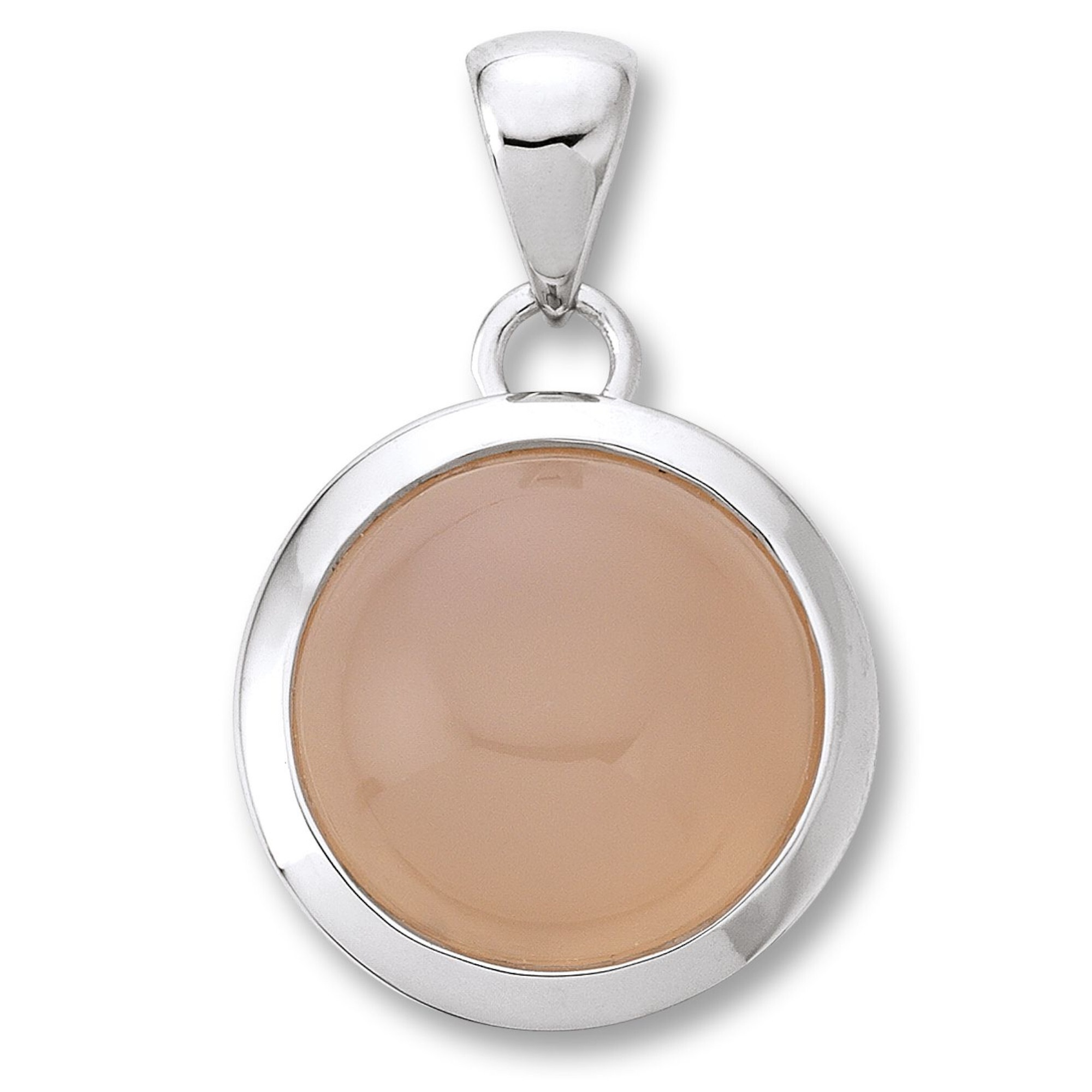 COAI Damen Halskette Mit Chalcedon Anhänger – Vergoldete Edelstahlkette, Einzigartiges Design