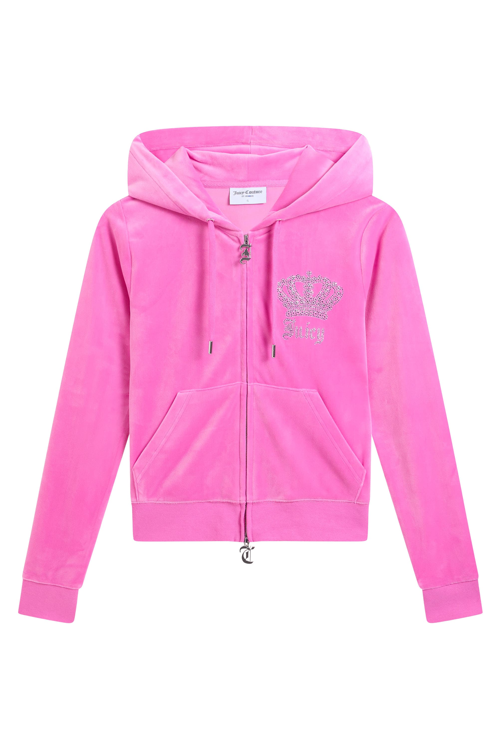 Juicy Couture Kapuzennickijacke "GOTHIC CROWN HOODIE. Damen" mit Kapuze Tra günstig online kaufen