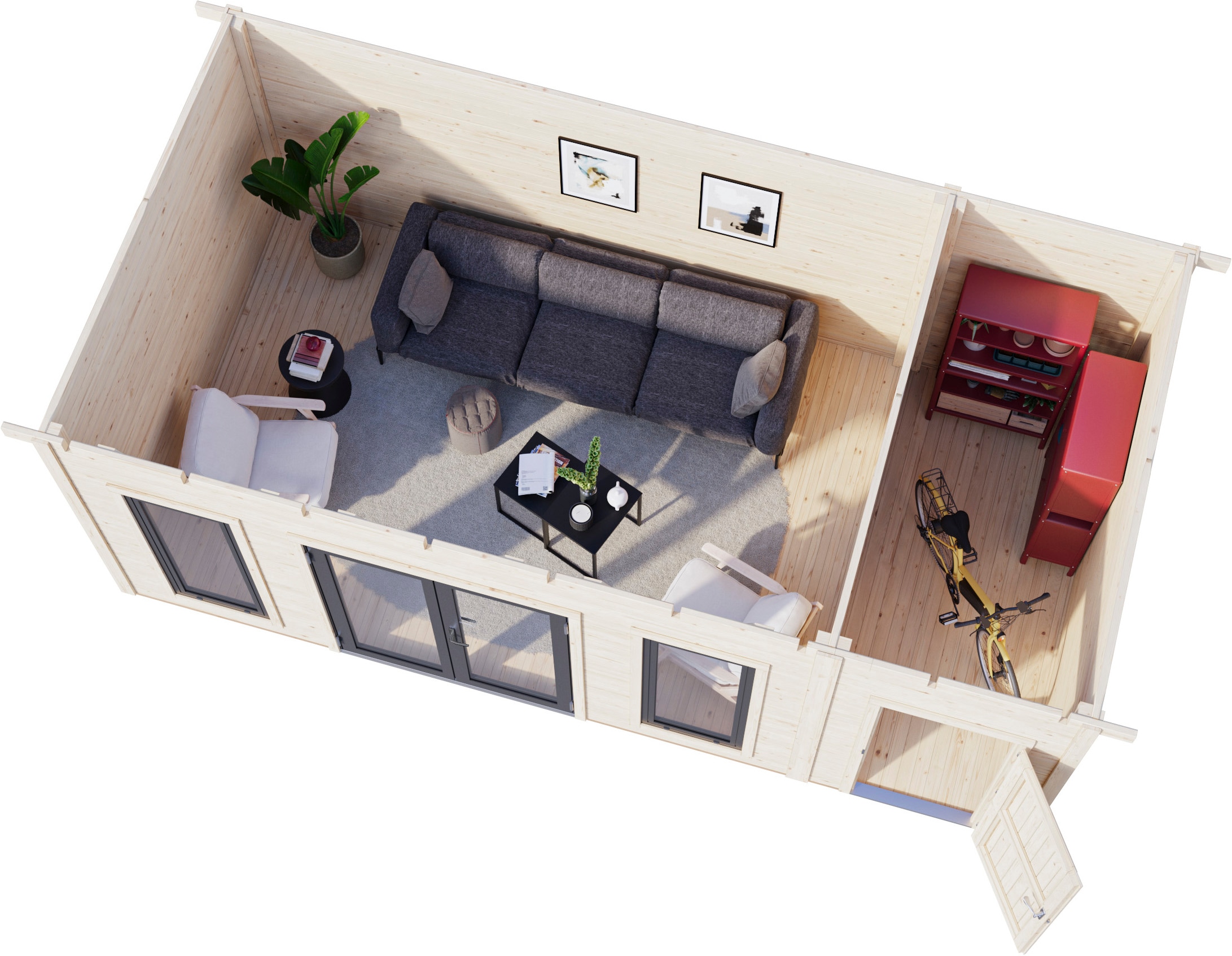 Palmako Gartenhaus »Aurelia 16,7 m²«