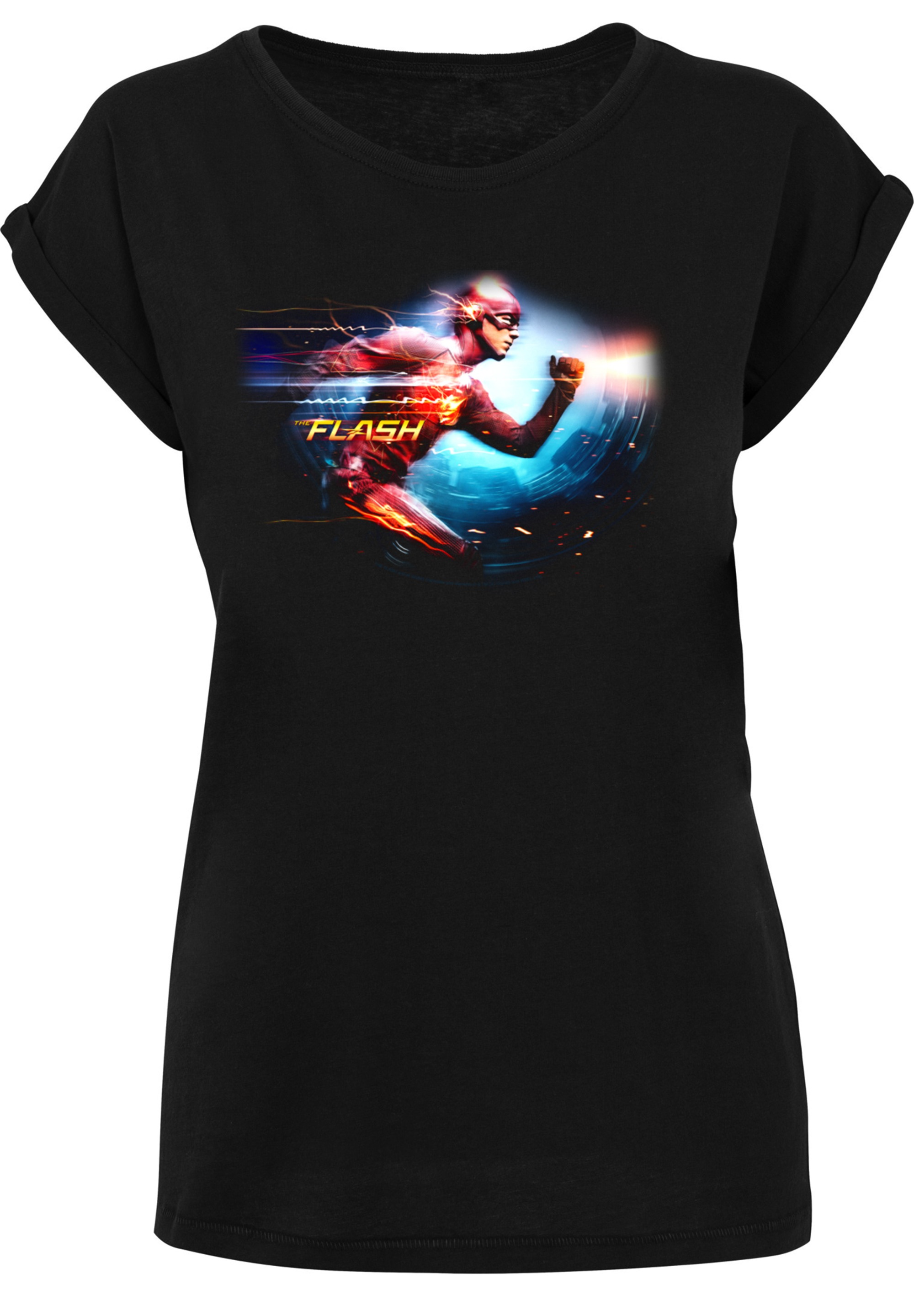 F4NT4STIC T-Shirt »DC Comics The Flash Sparks«, Print
