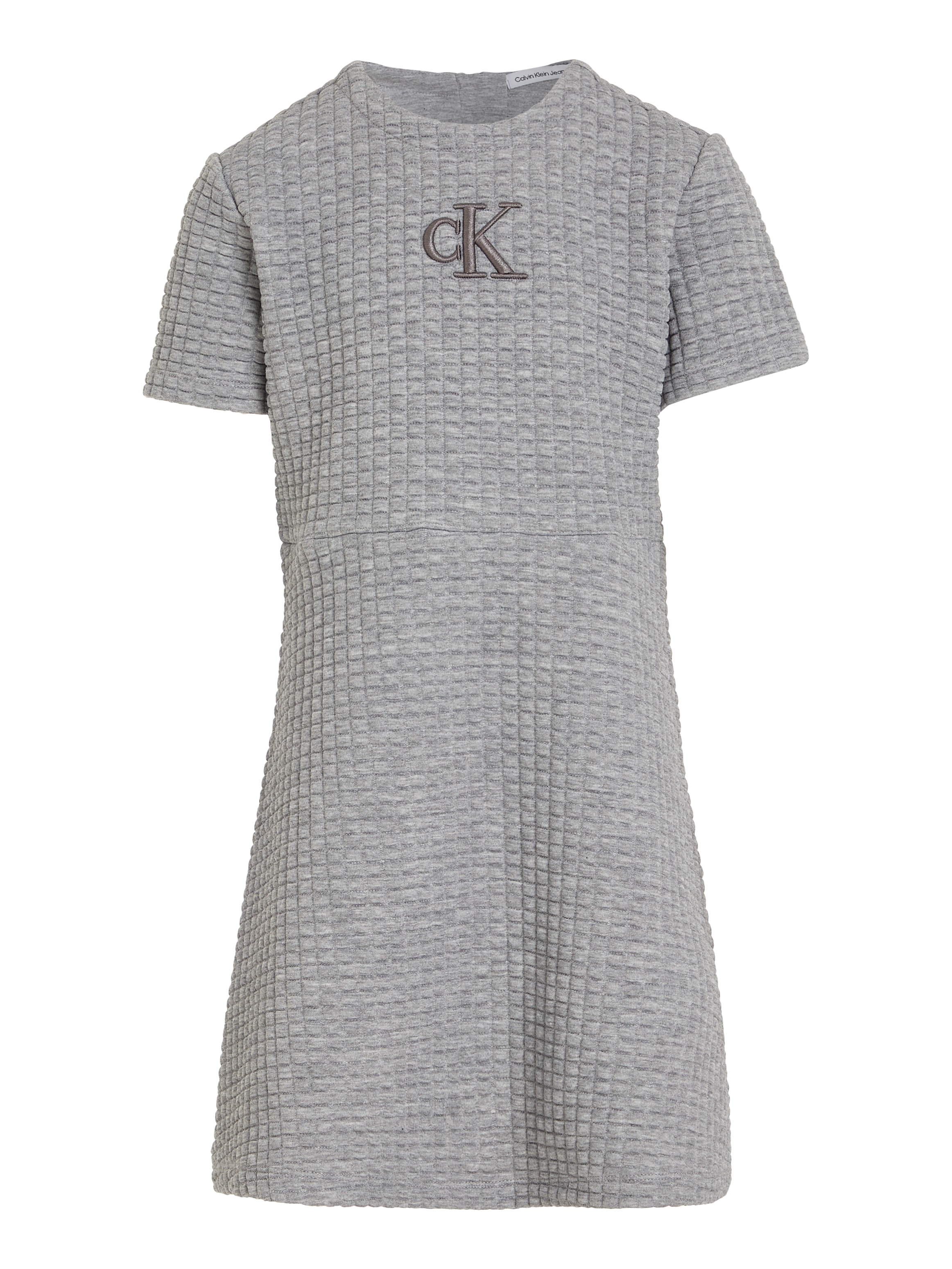 Calvin Klein Jeans Jerseykleid »JACQUARD QUILTED SS DRESS« für Kinder bis 16 Jahre