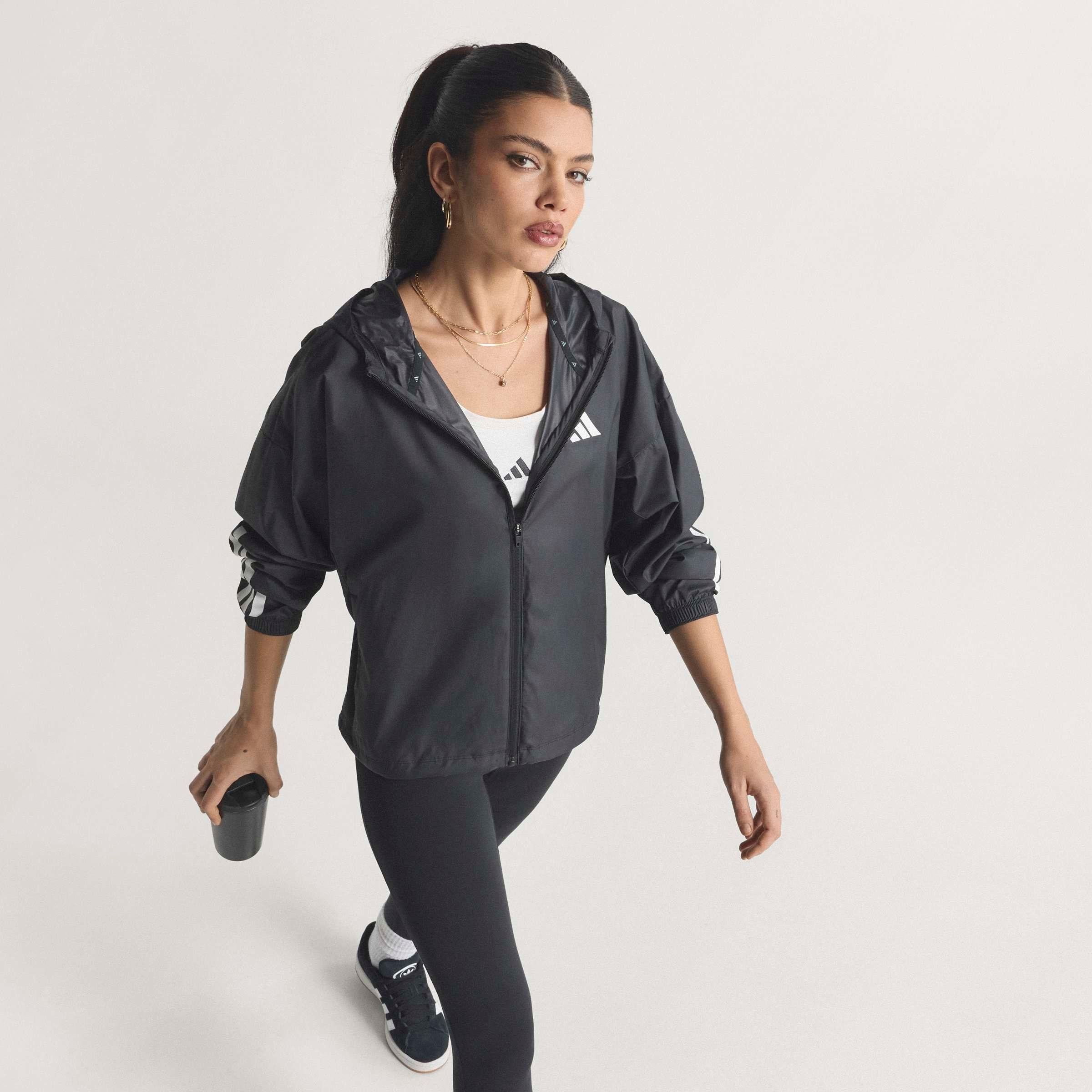 adidas Performance Windbreaker "HYG WINDY" für Erwachsene, mit Reißverschluss, aus Polyester