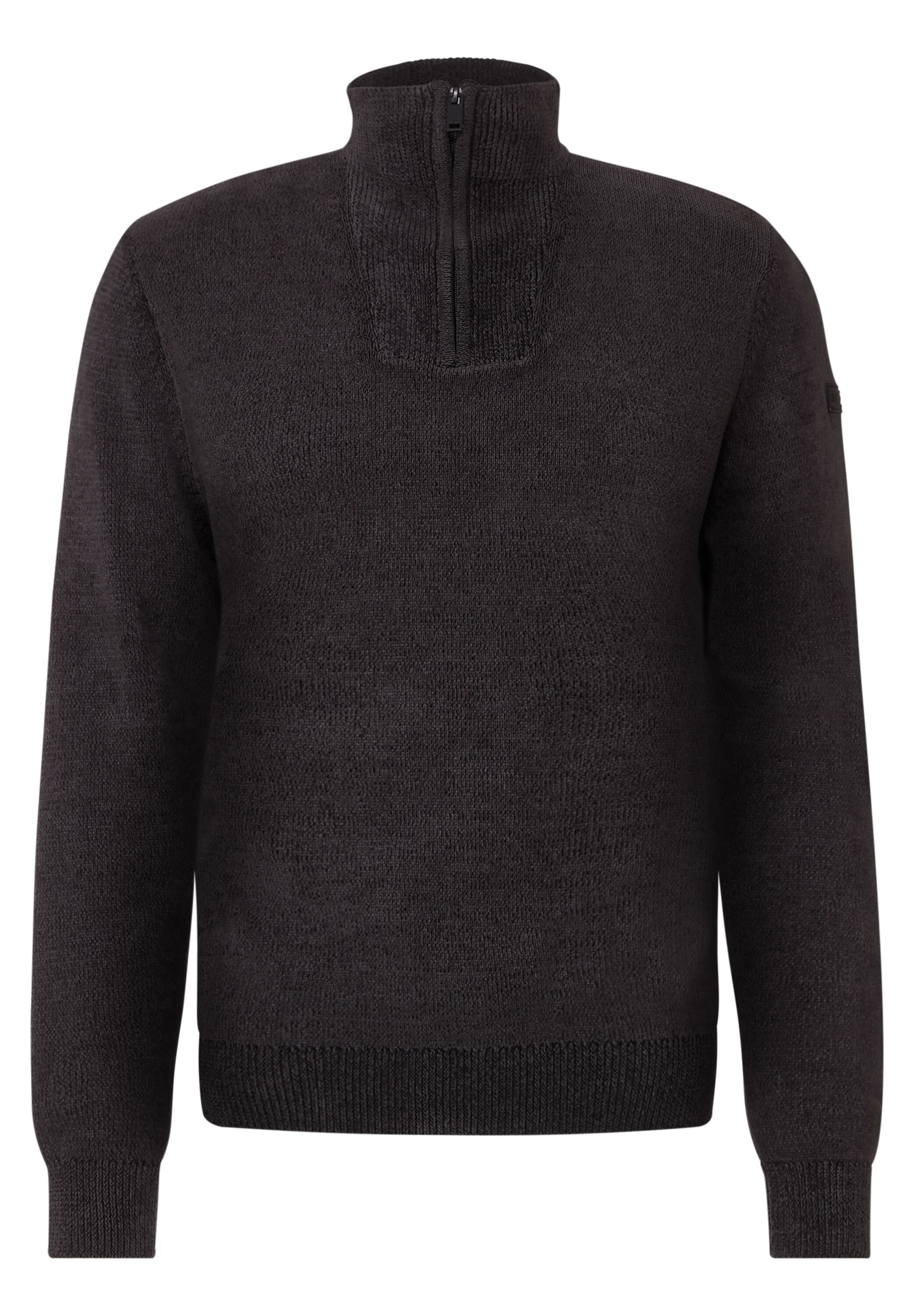 STREET ONE MEN Strickpullover, in Melange Optik