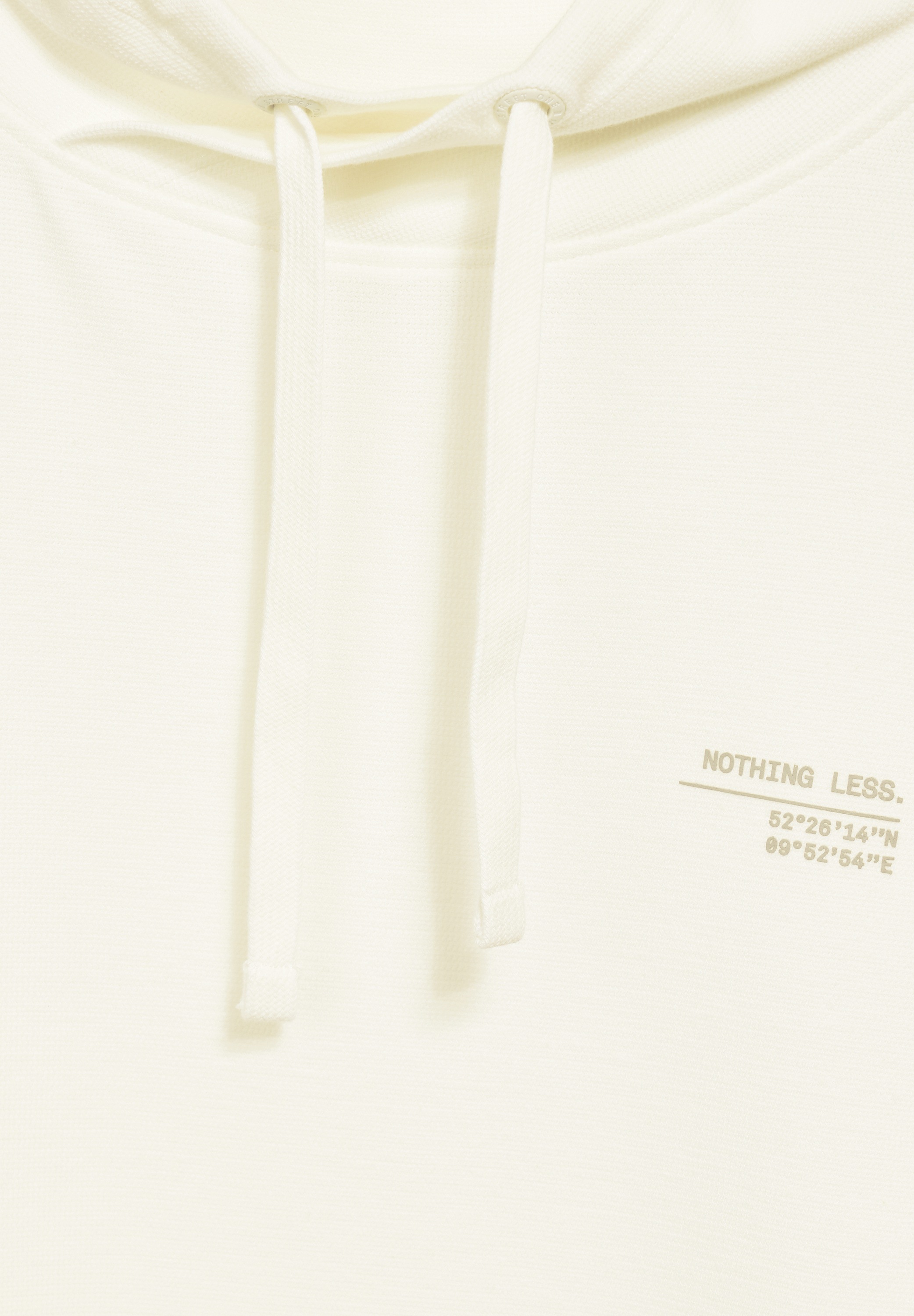 STREET ONE MEN Sweatshirt, im angenehmen Materialmix