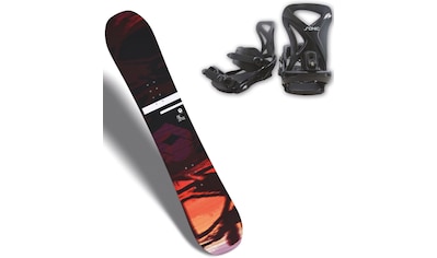 Snowboard »FTWO Reverse 01 MAN Sunset 21/22«, (Set)