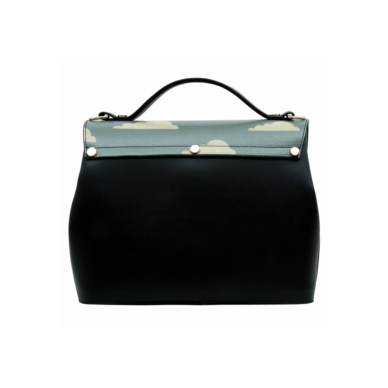 Henkeltasche DOGO "Handy Umhängetasche Over The Moon Schultertasche", Damen, Gr. B/H/T: 24cm x 12cm onesize, schwarz, Taschen, Handgefertigt 2