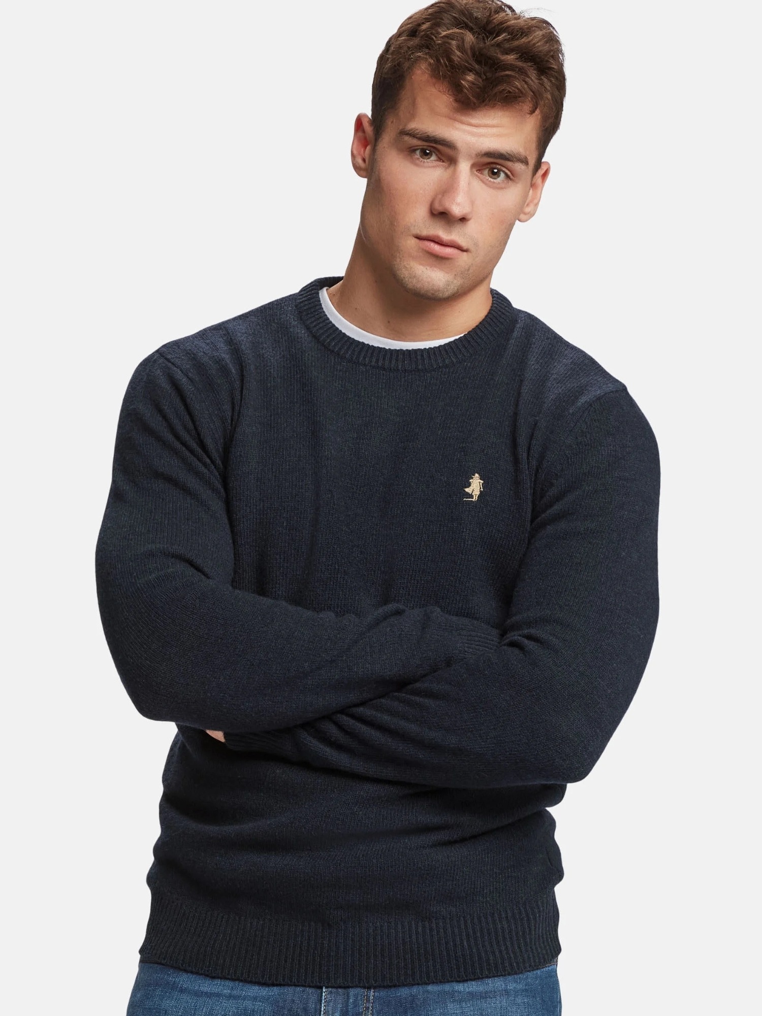 MCS Rundhalspullover »MCS Pullover MCAdrian«