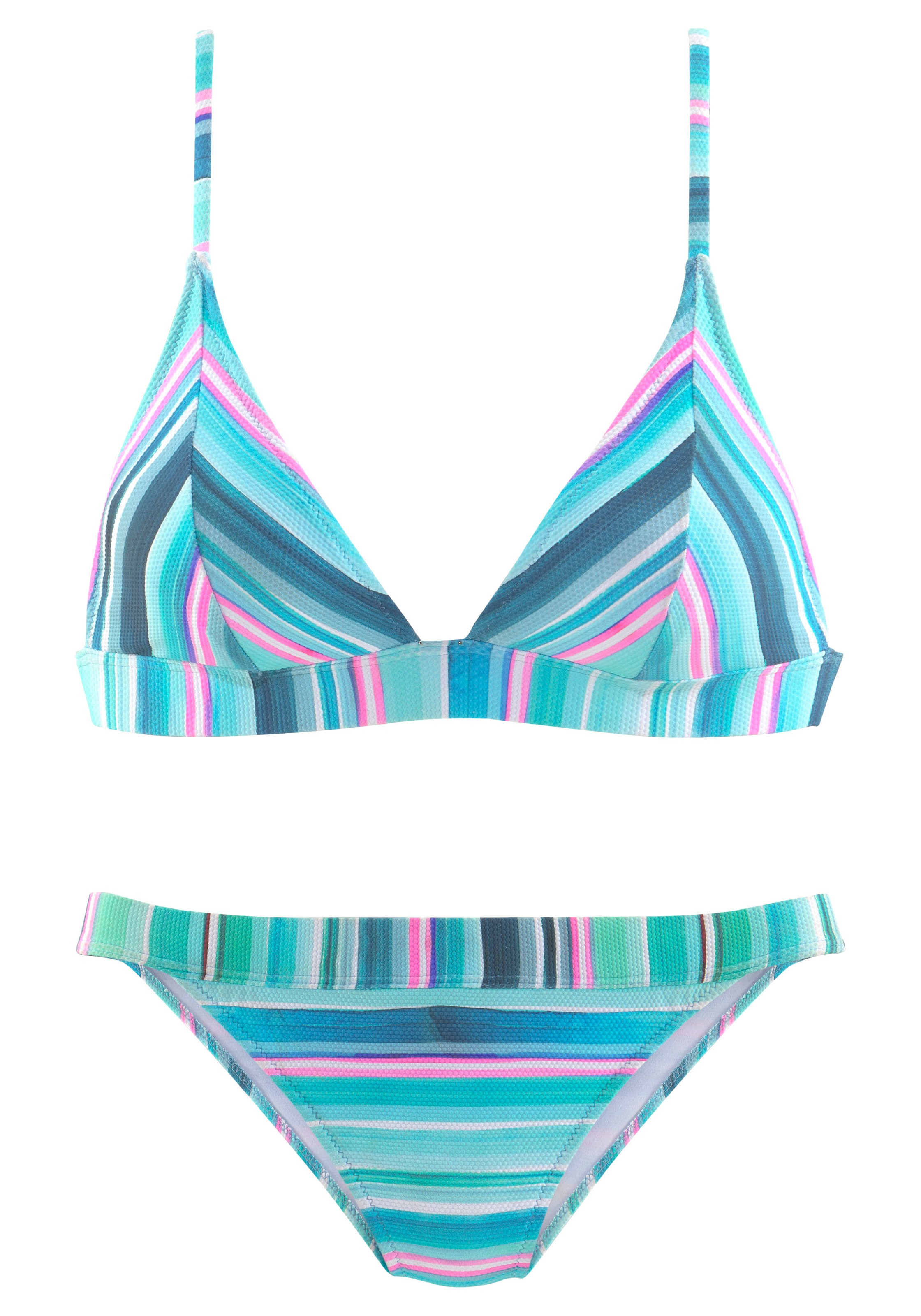 Venice Beach Triangel-Bikini aus Piqué-Qualität günstig online kaufen
