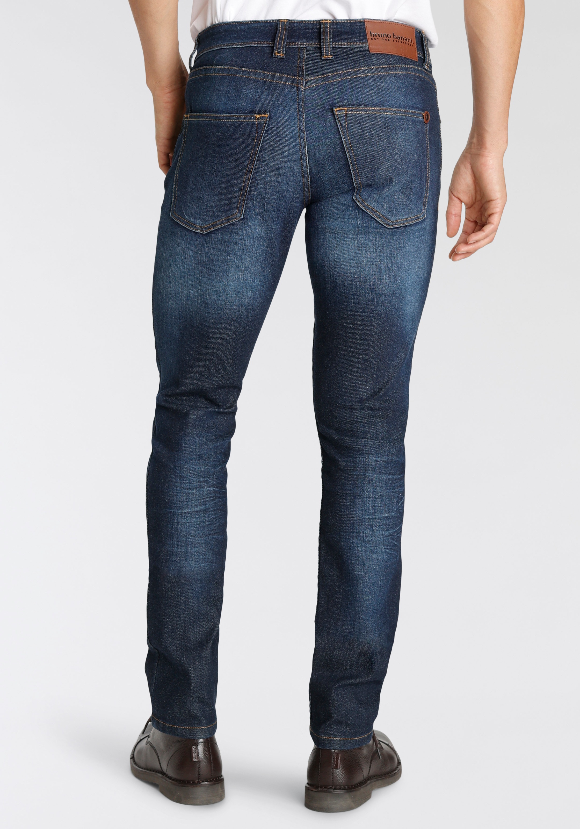 Bruno Banani Slim-fit-Jeans "Jimmy (Stretch)", schmale Beinform, niedrige L günstig online kaufen