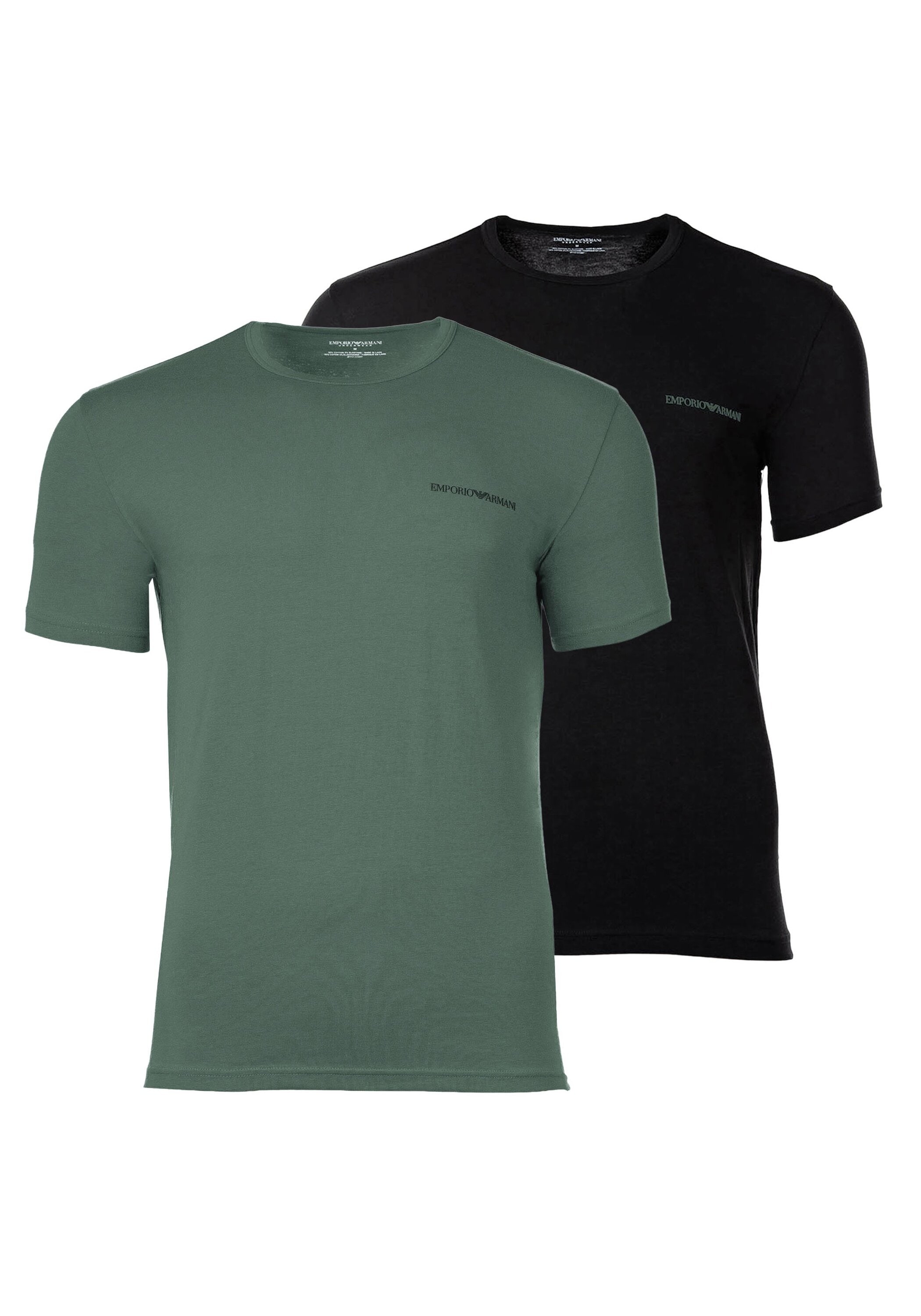 Emporio Armani T-Shirt "T-Shirt CORE LOGOBAND 2er Pack" 2