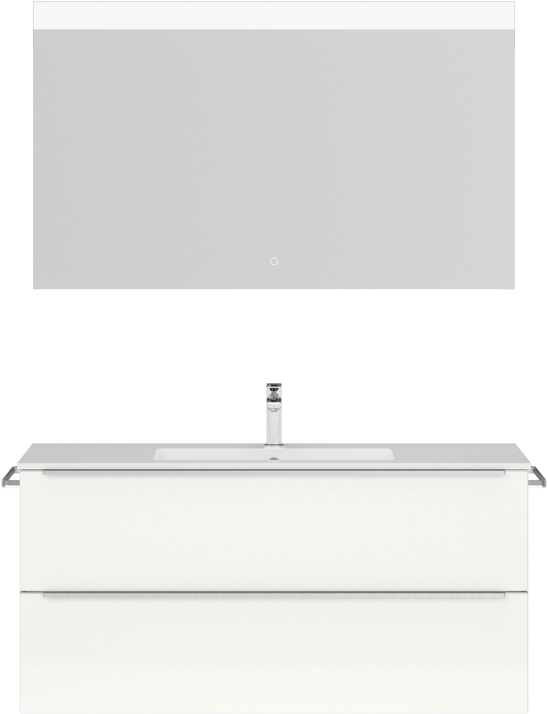 nobilia Badmöbel-Set "Levere" vormontiert, mit Soft-Close, 2 Stk. tlg. günstig online kaufen