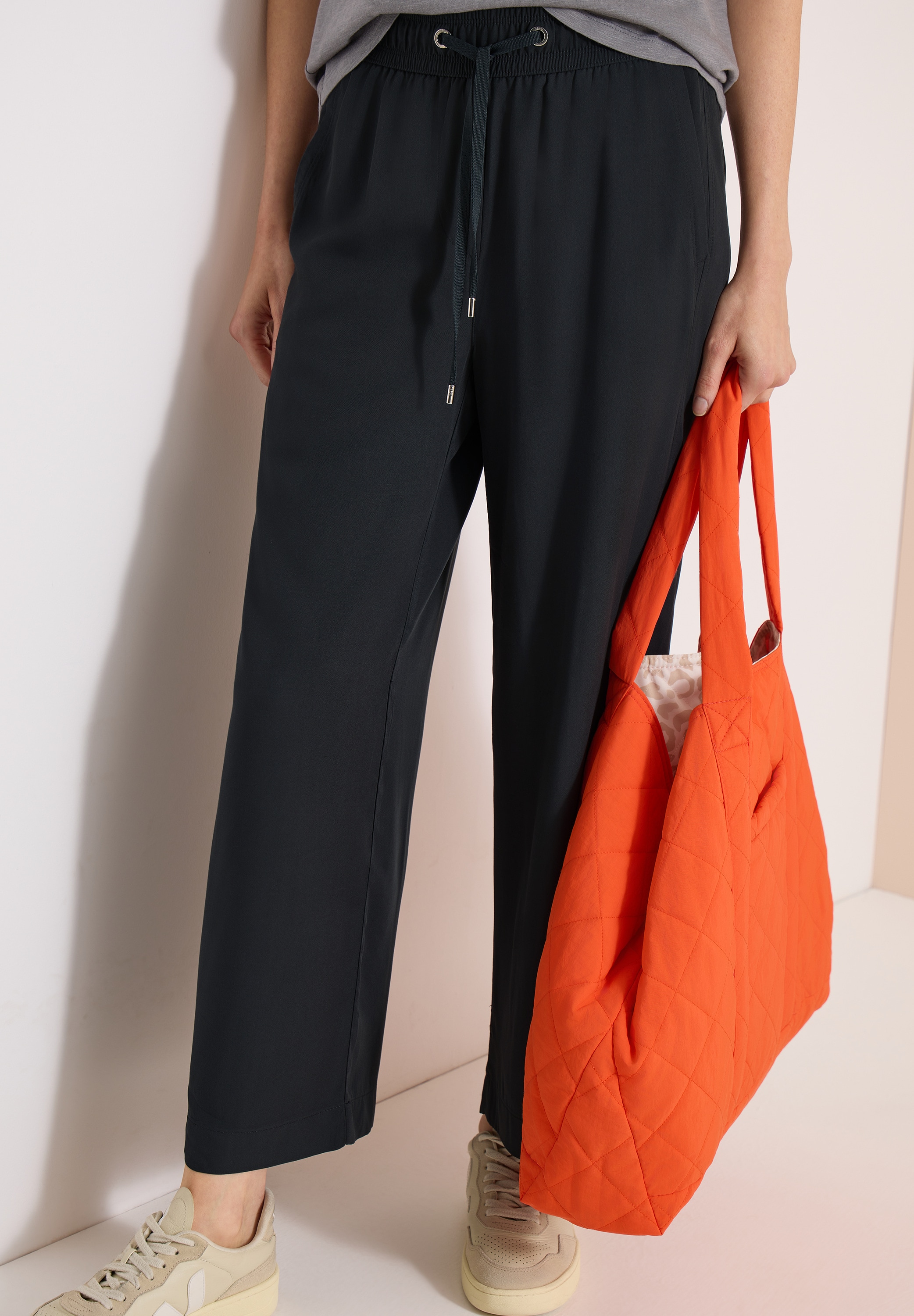 Cecil 7/8-Hose  7/8 Stoffhose im Loose Fit