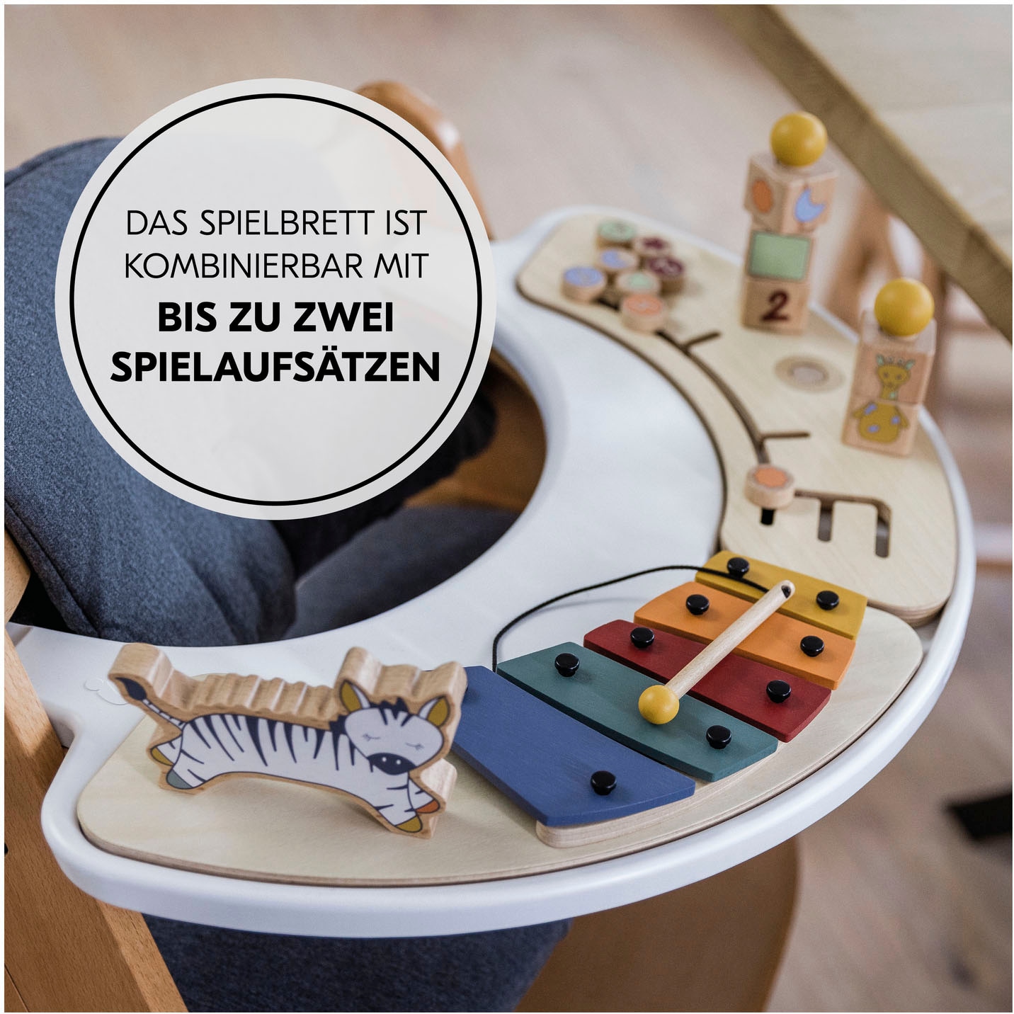 Hauck Steckspielzeug »Play Sorting GirafFSC® - schützt Wald - weltweitfe«