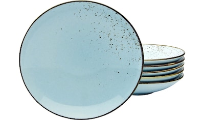 CreaTable Suppenteller »NATURE COLLECTION«, (Set, 6 St.), Ø 22 cm, Steinzeug kaufen