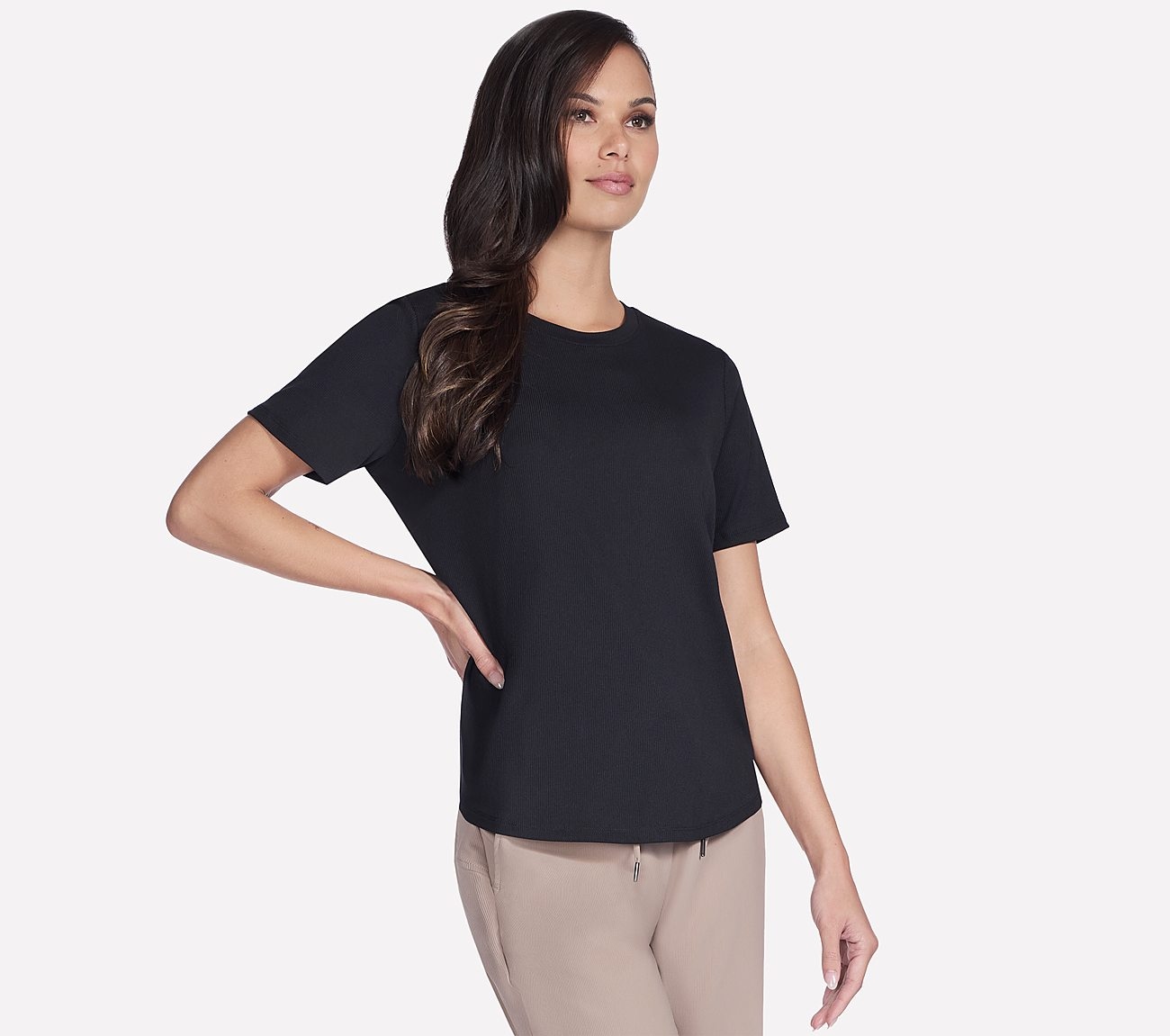 Skechers Funktionsshirt "Gowalk Luxe Rib Tee"