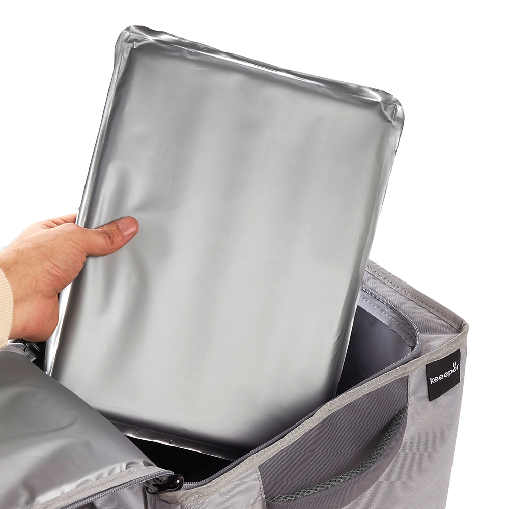 keeeper Klappbox »Profi-Klappbox ben 45 l und 5x faltbare Box und Isoliertasche neo« Soft-Touch-Griffe, zusammenklappbar