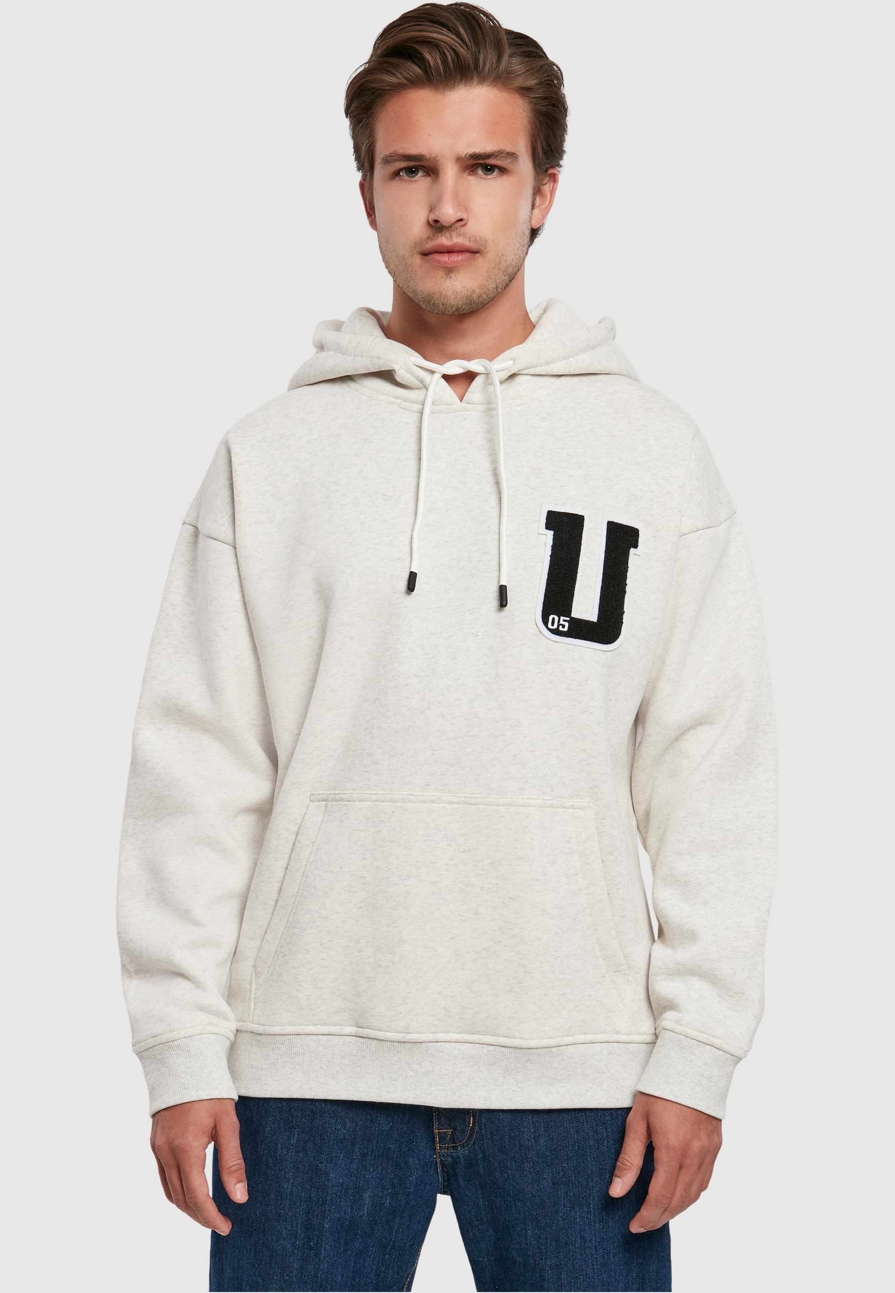 URBAN CLASSICS Kapuzensweatshirt »Urban Classics Herren Oversized Frottee Patch Hoody«, (1 tlg.)