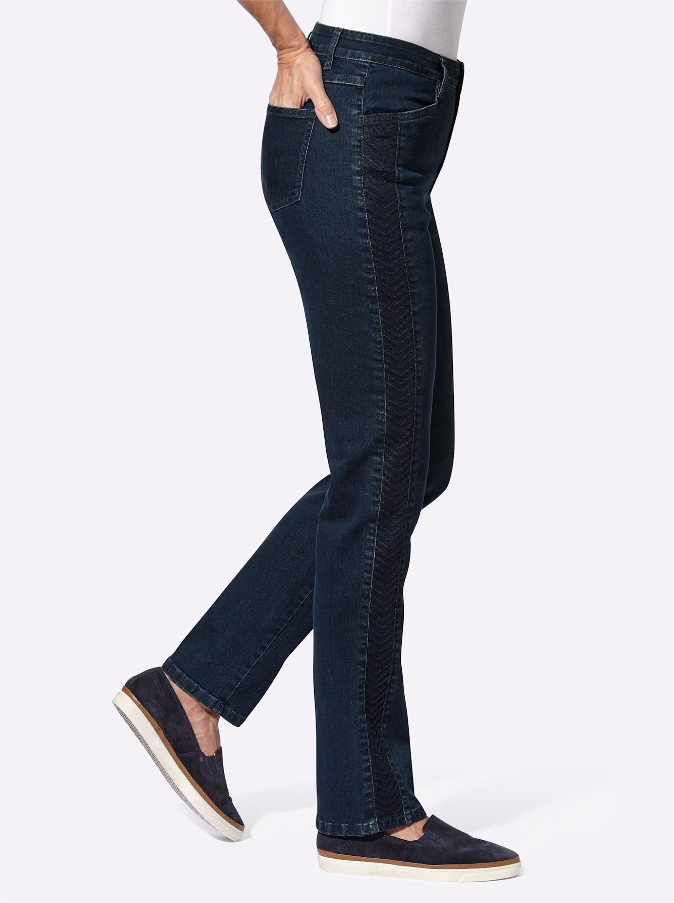 Casual Looks Bequeme Jeans 1 Stk. tlg. günstig online kaufen