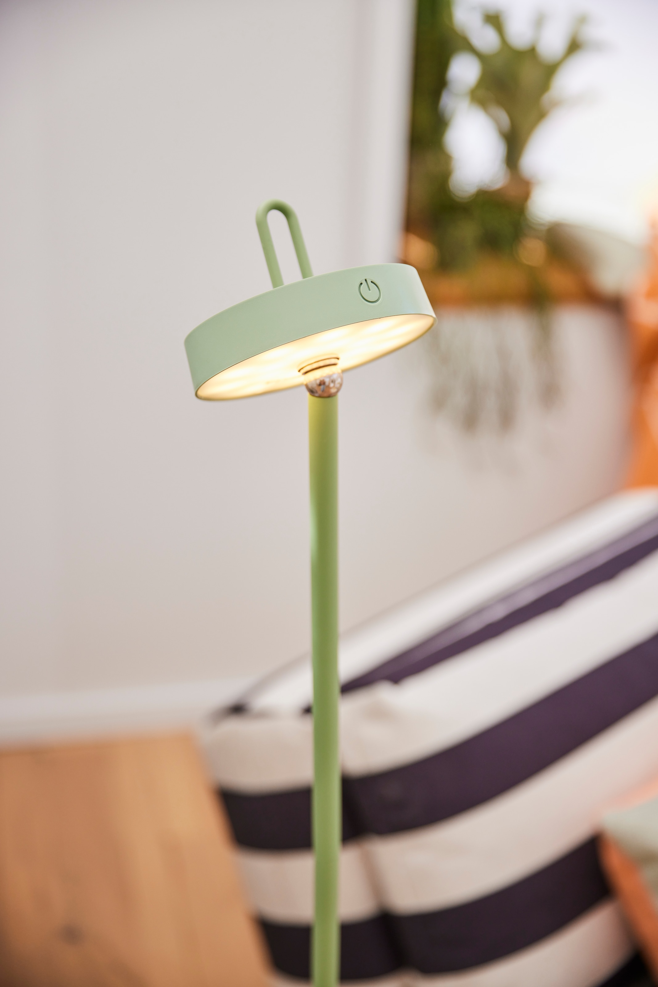 JUST LIGHT Stehlampe »AMAG«, 1 flammig, Leuchtmittel LED-Modul | LED fest integriert, Akkuleuchte