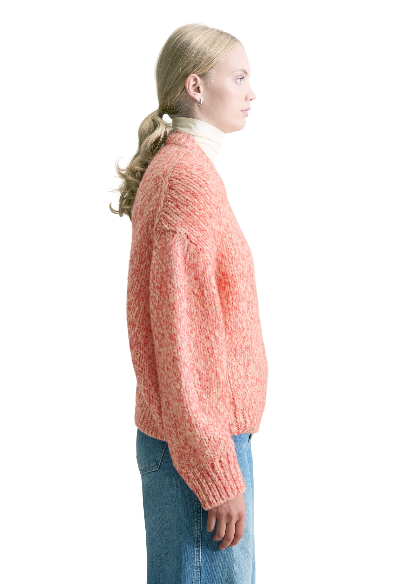 Marc OPolo DENIM Strickpullover "aus Schurwolle-Alpakawolle-Mix" günstig online kaufen