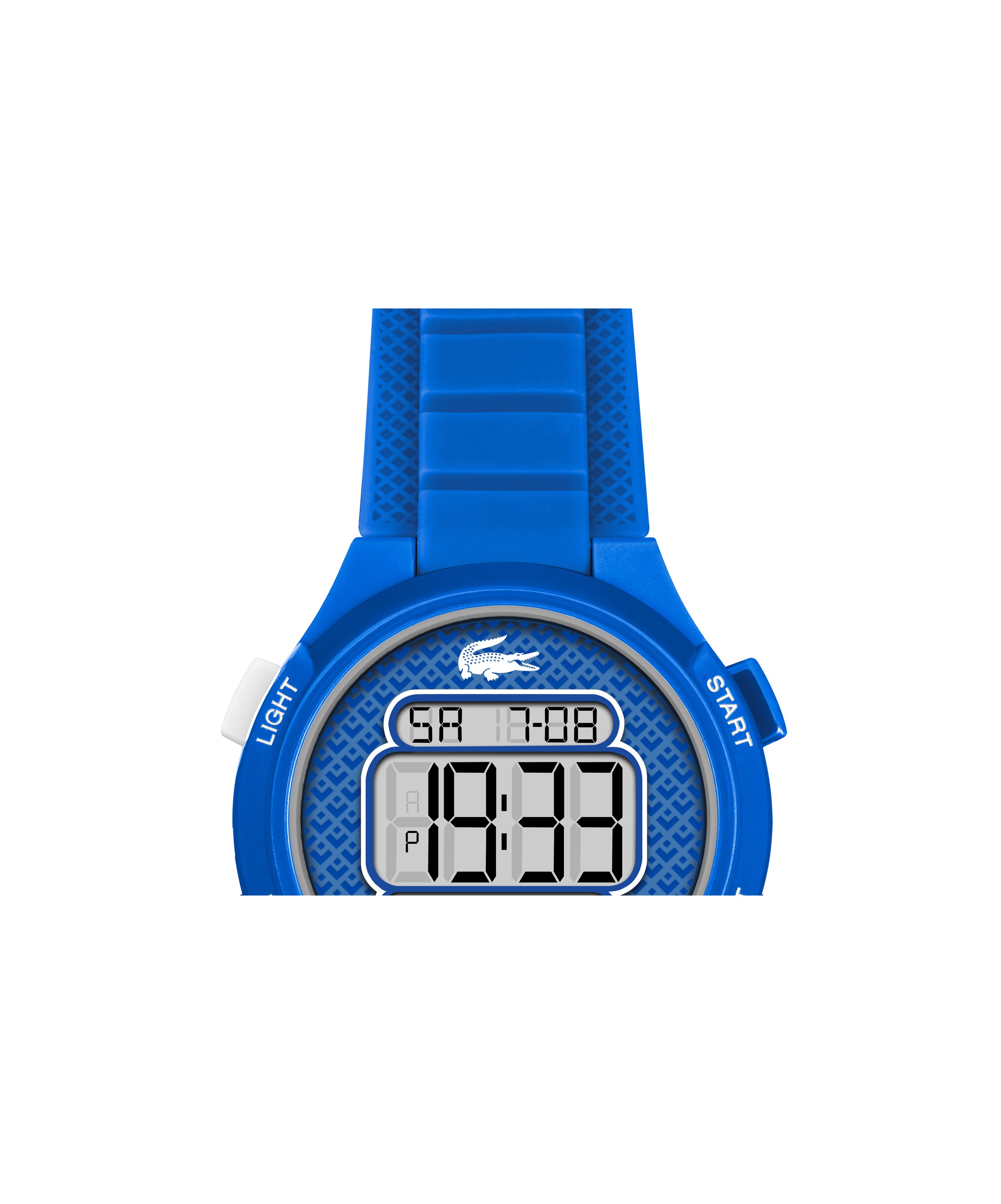 Lacoste Chronograph »LC33«, Quarzuhr, Armbanduhr, Silikonarmband, digital, Tag, Stoppfunktion