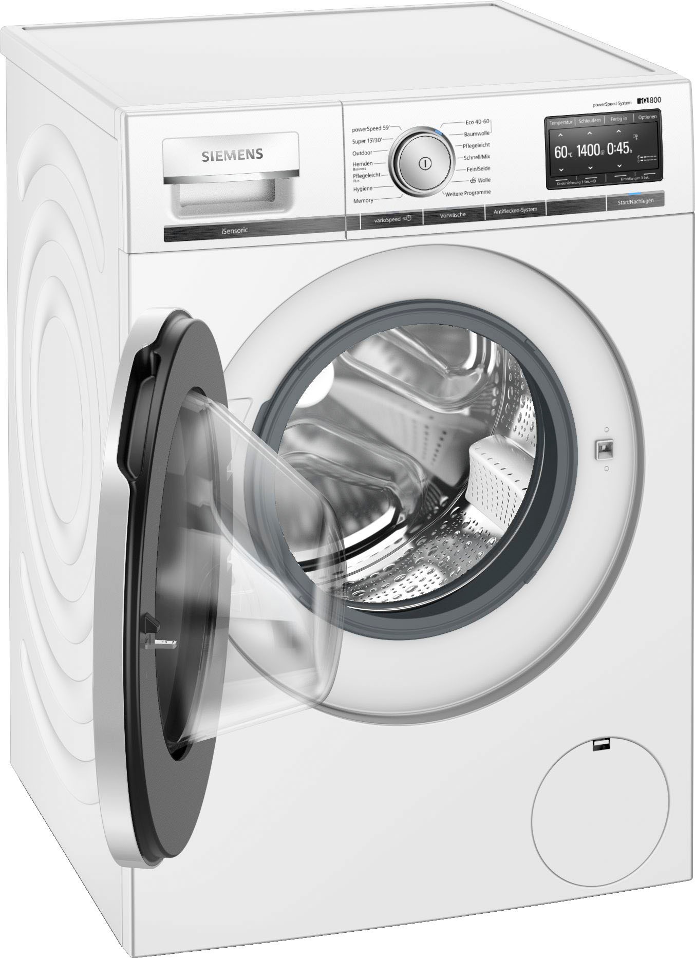SIEMENS Waschmaschine »WM14VG44«, WM14VG44, | BAUR 9 1400 iQ800, kg, U/min
