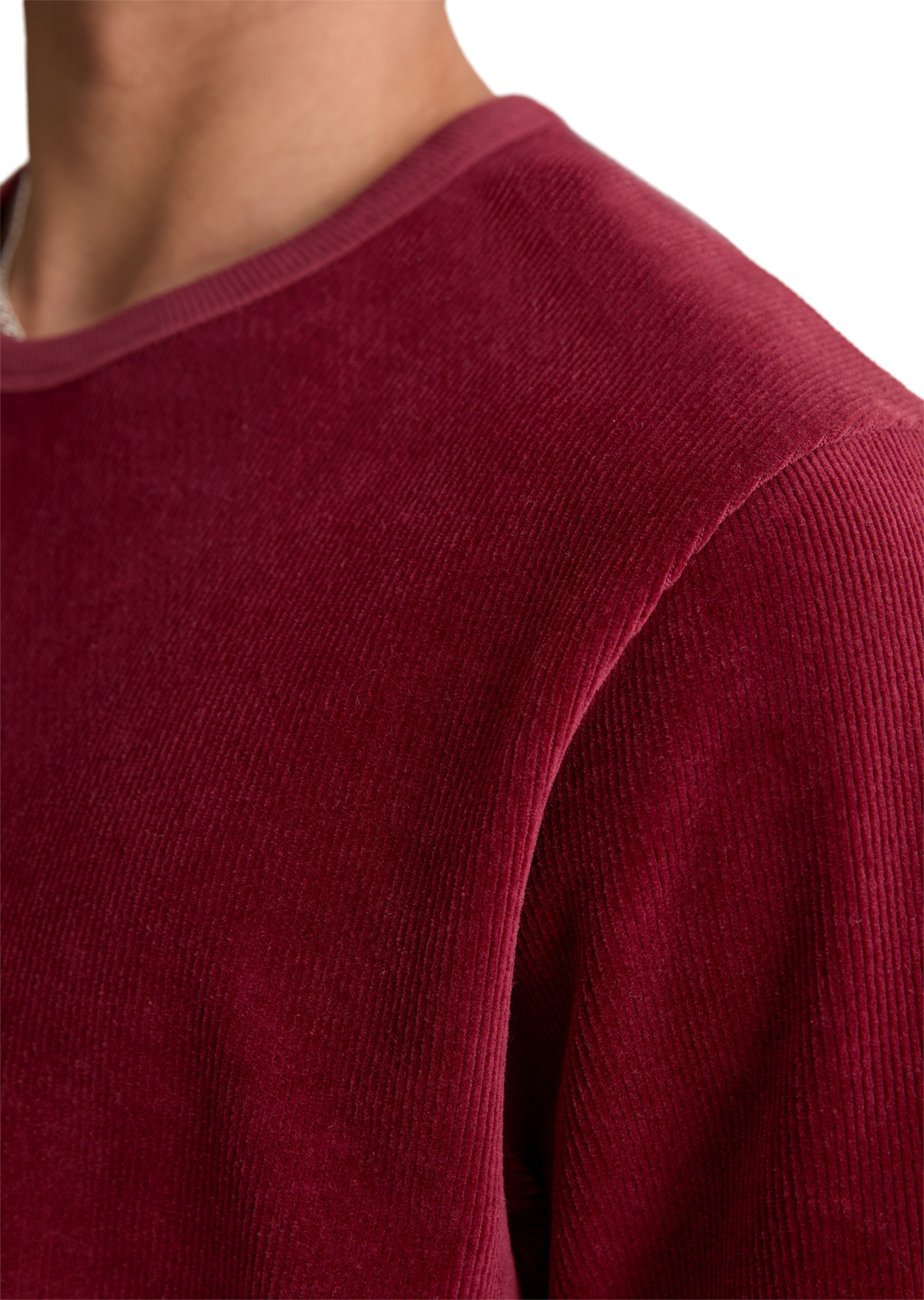 Marc O'Polo DENIM T-Shirt »aus softem Frottee-Cord«