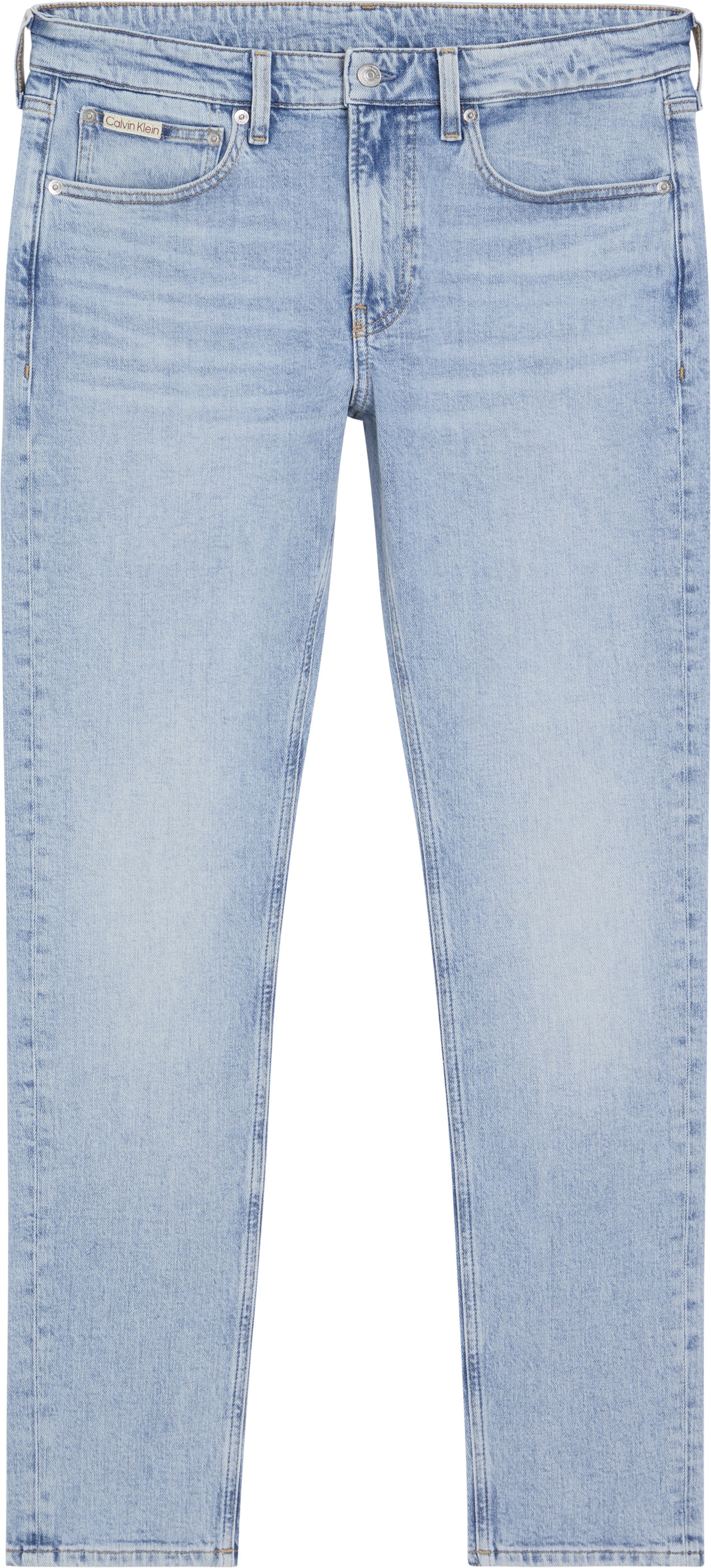 Calvin Klein Jeans Tapered-fit-Jeans »SLIM TAPER«, in hellblauer Waschung