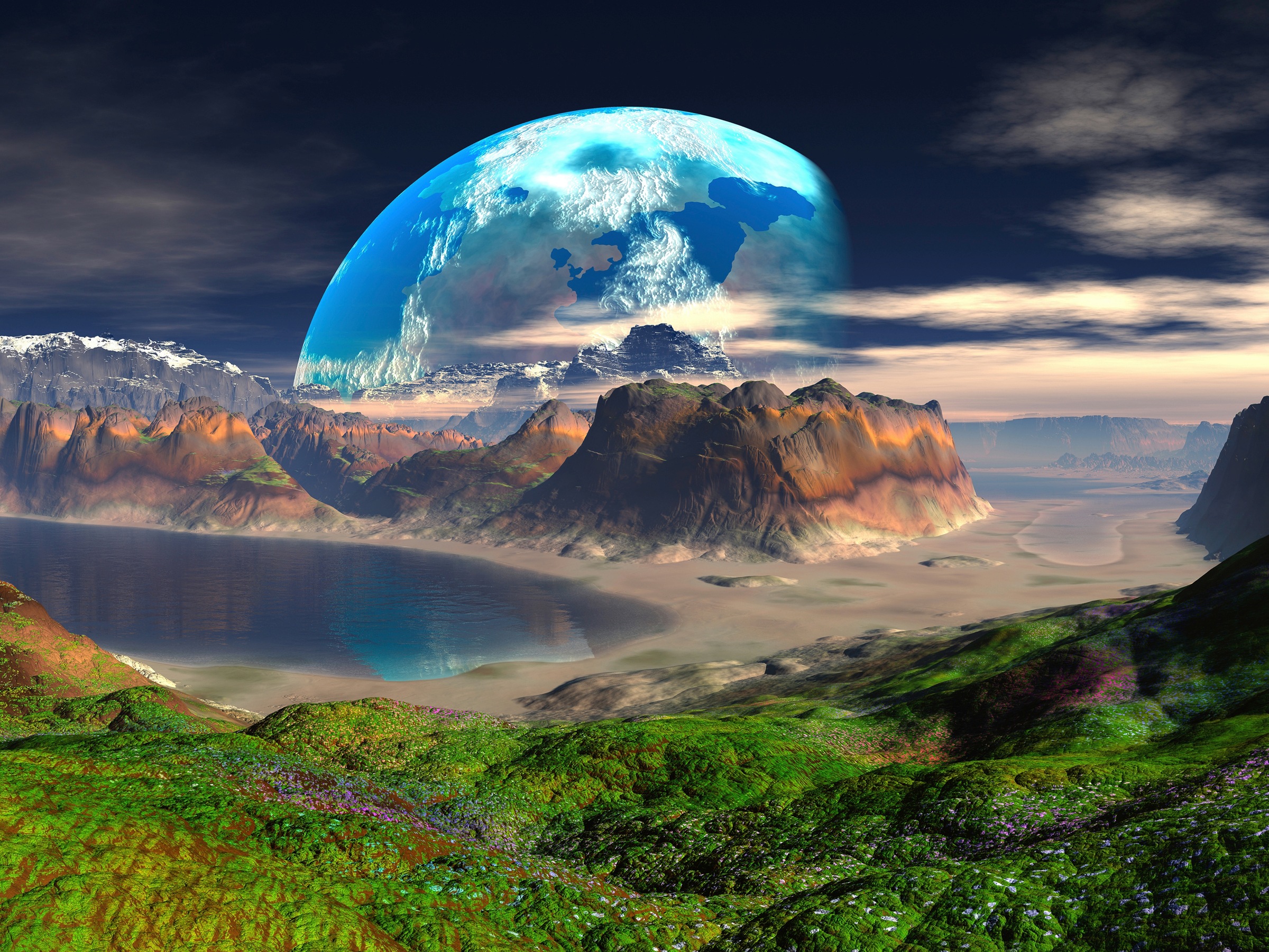 Papermoon "PLANETEN-FUTURISTISCH WELTRAUM MOND GALAXIE UNIVERSUM"