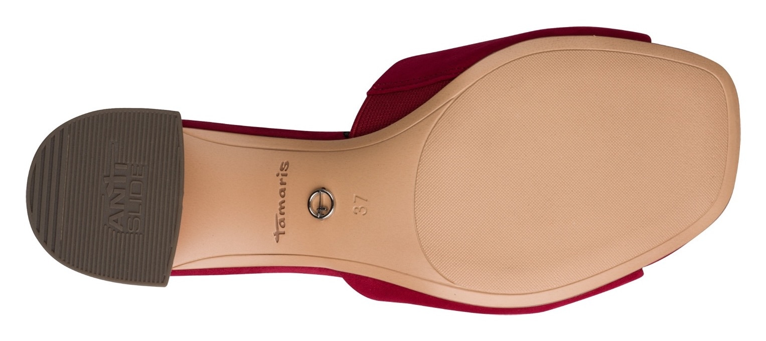 Tamaris Pantolette  Blockabsatz, Businessschuh, Abendschuh mit Touch it-Ausstattung