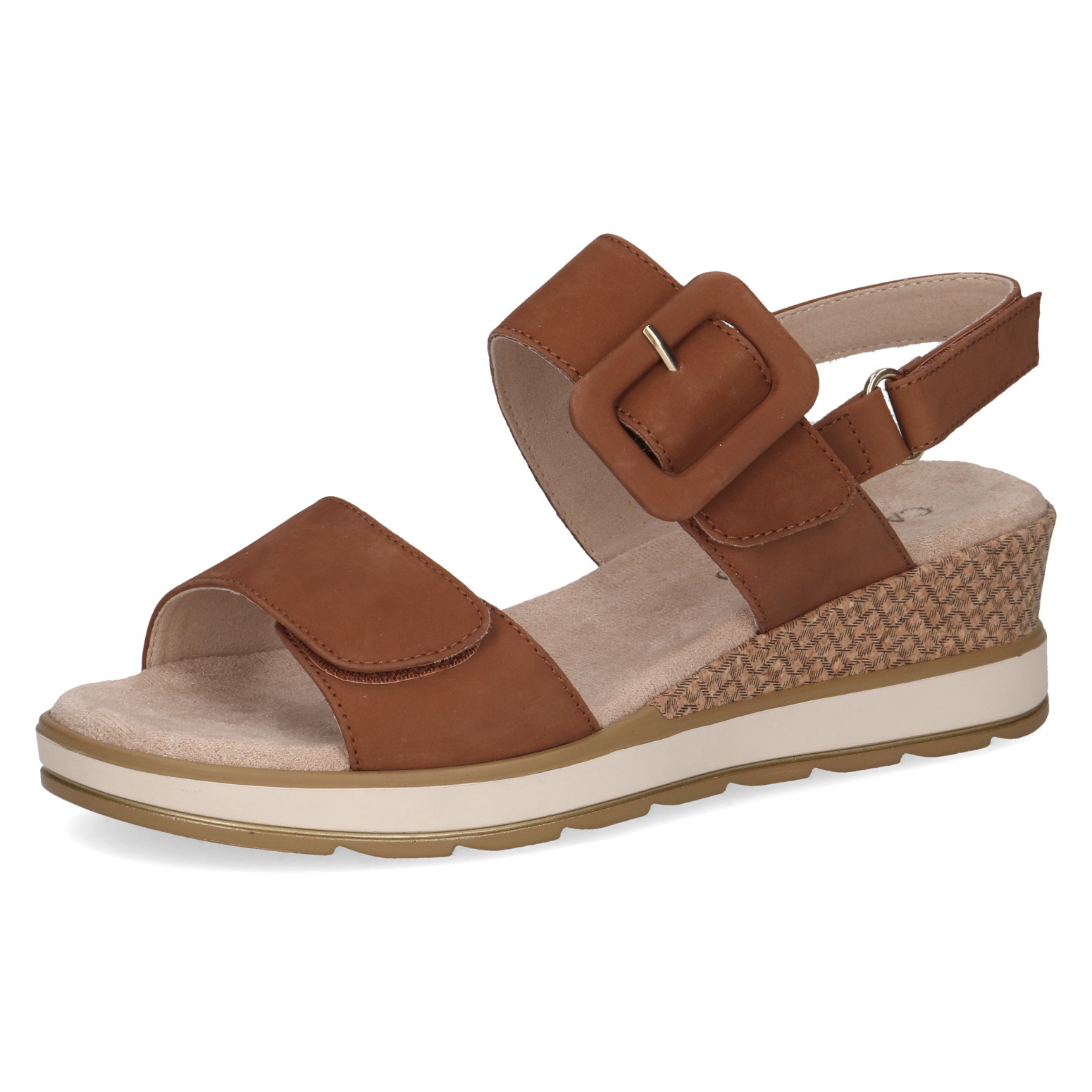 Caprice Keilsandalette, Sommerschuh, Riemchensandale in bequemer Weite