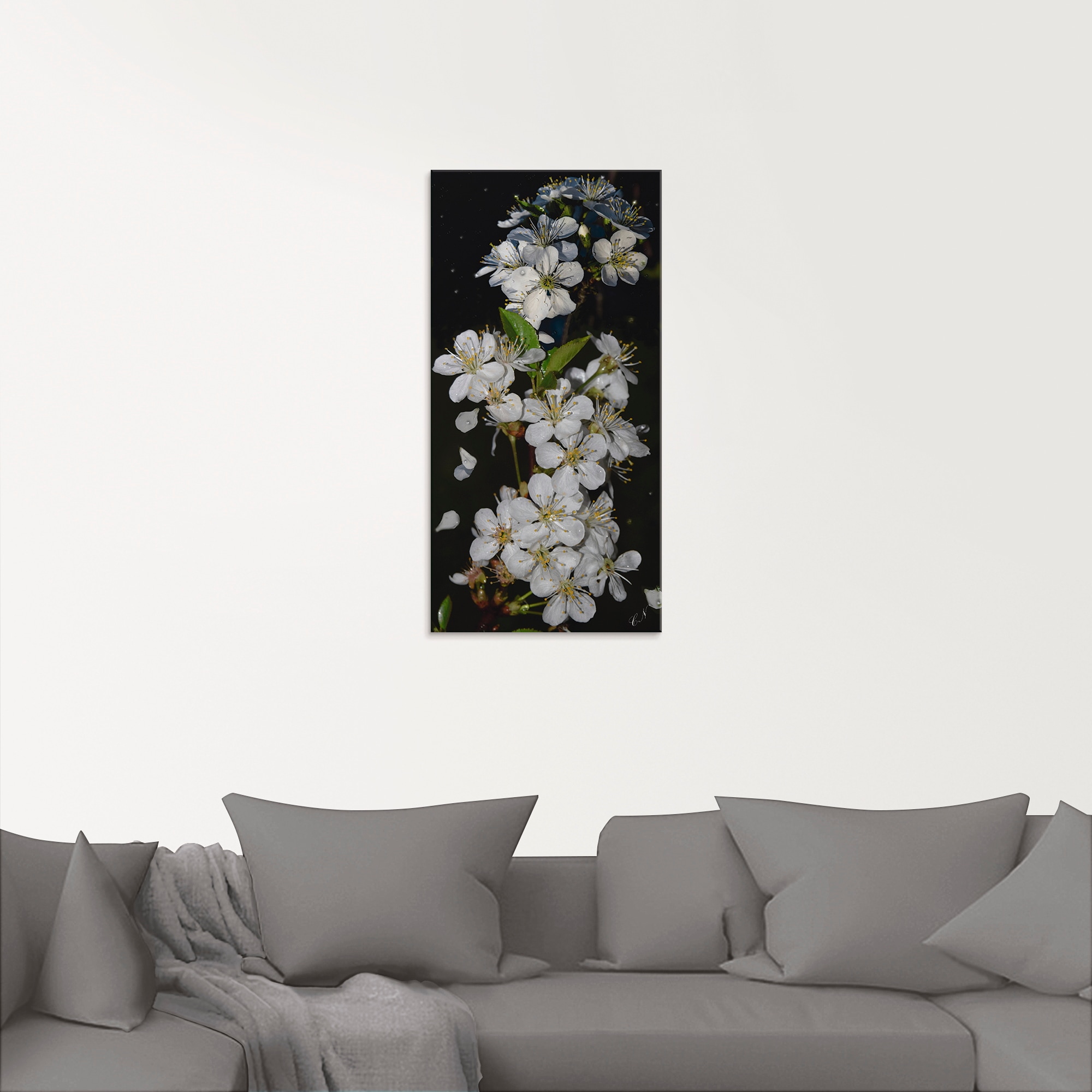 Artland Glasbild »Baumblüte«, Blumen, (1 St.), in verschiedenen Größen
