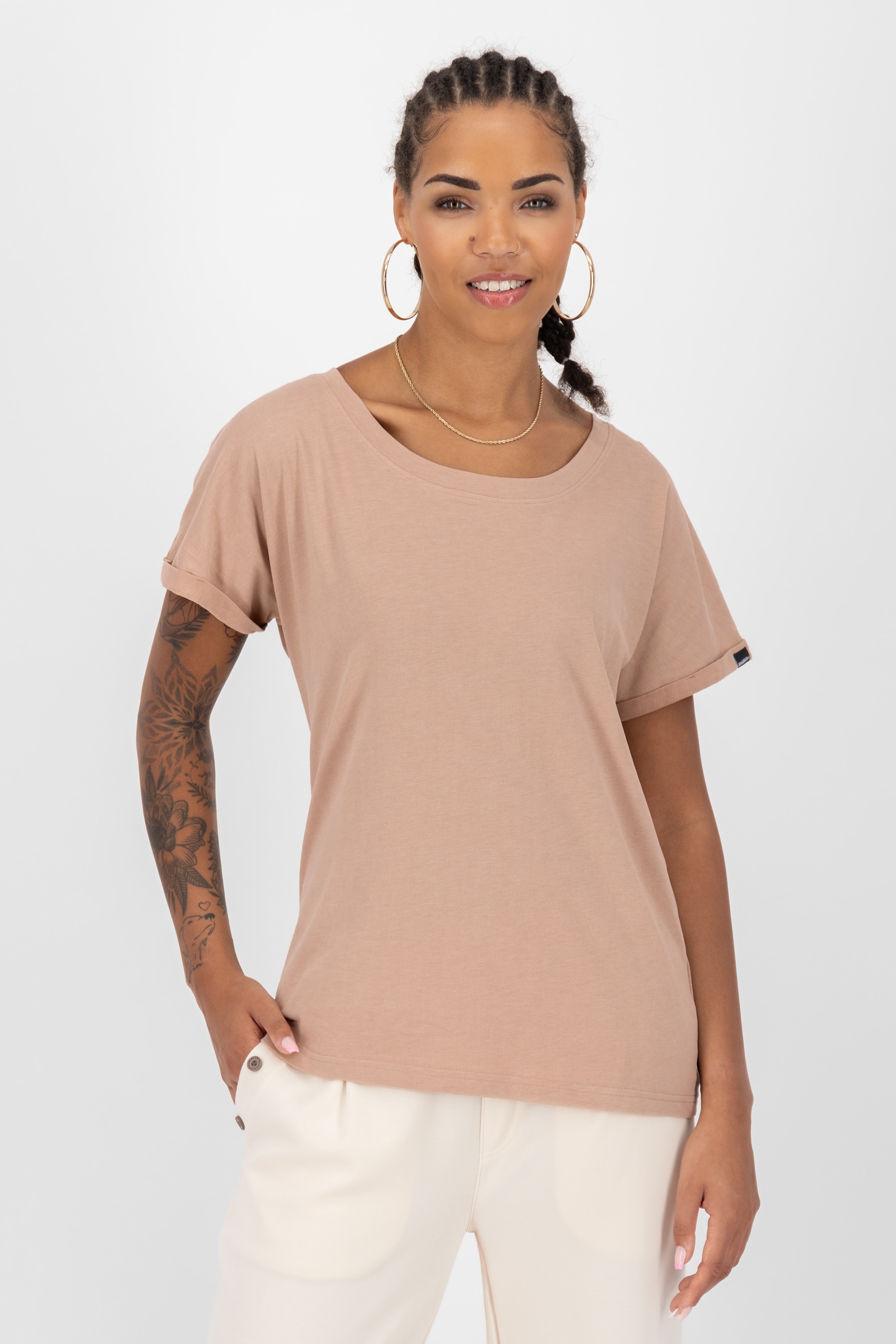 Alife & Kickin Rundhalsshirt "Damen MalaikaAK A" günstig online kaufen