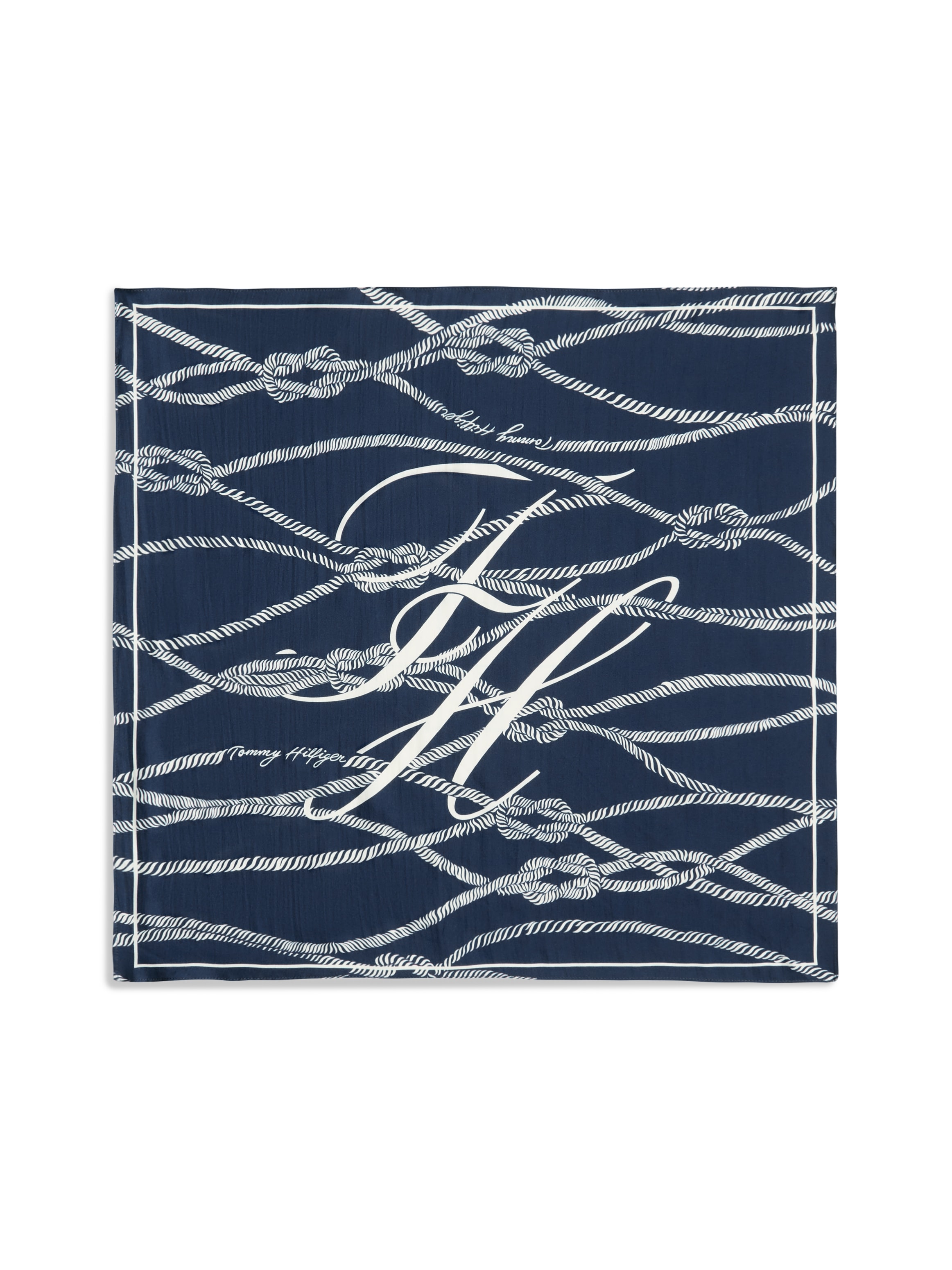 Tommy Hilfiger Modetuch »TOMMY SCRIPT SILK SQUARE«