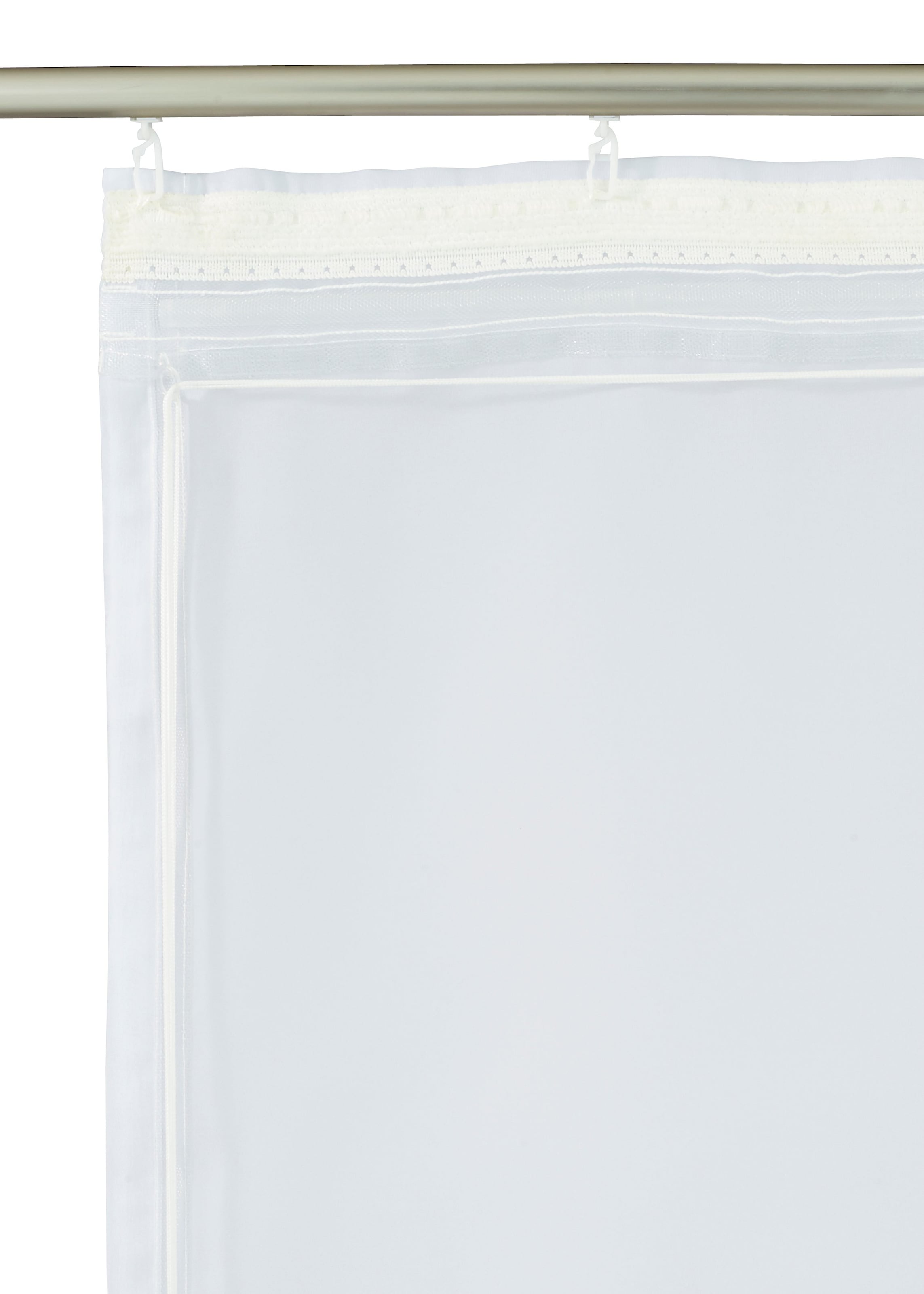 Klettband, home Transparent, Polyester kaufen BAUR mit my | Voile, »Camposa«, Raffrollo