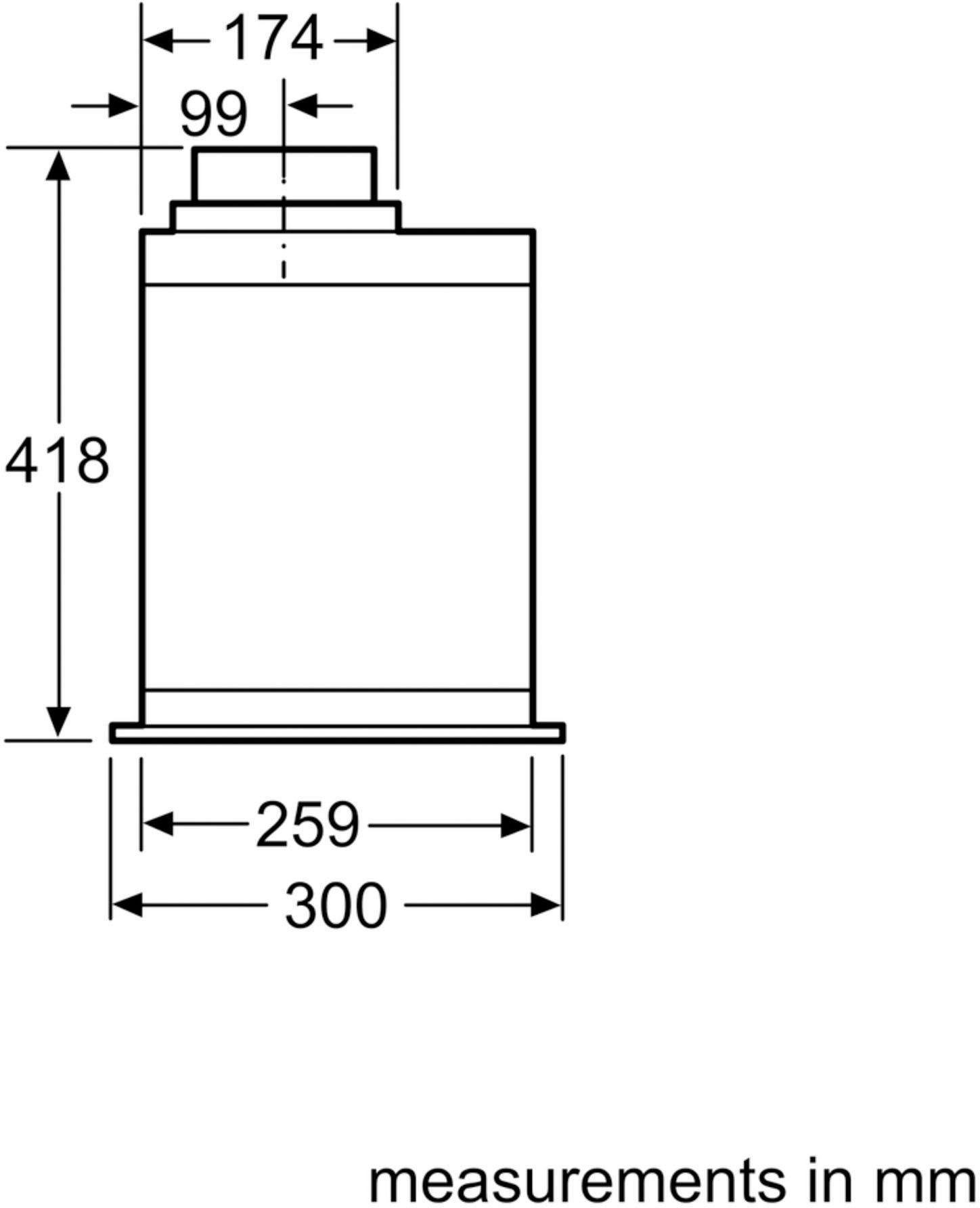 BOSCH Deckenhaube »DHL885C«, Serie 6