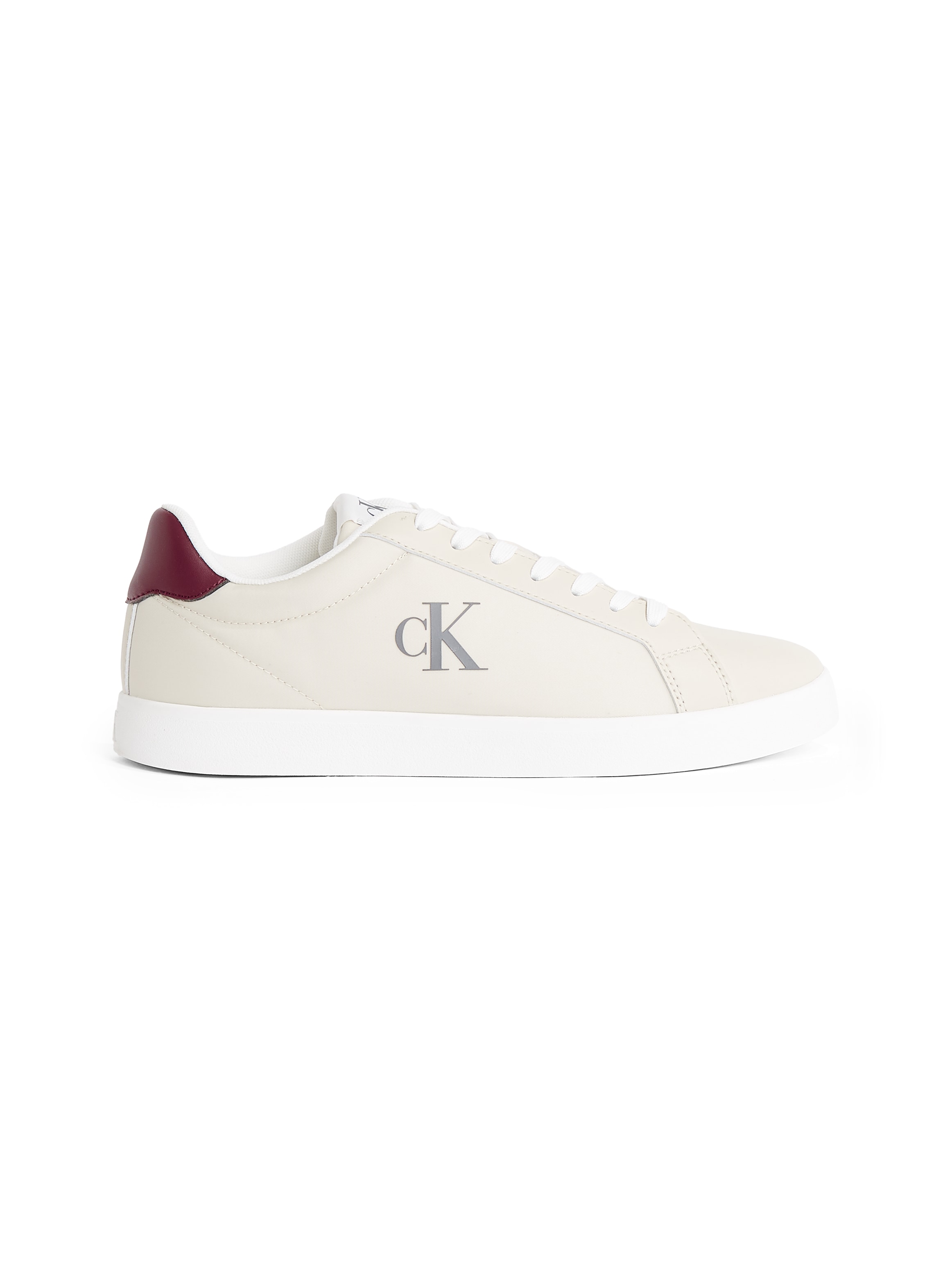Calvin Klein Jeans Plateausneaker »3 CUPSOLE PU«, Freizeitschuh, Halbschuh, Schnürschuh mit gepolstertem Schaftrand