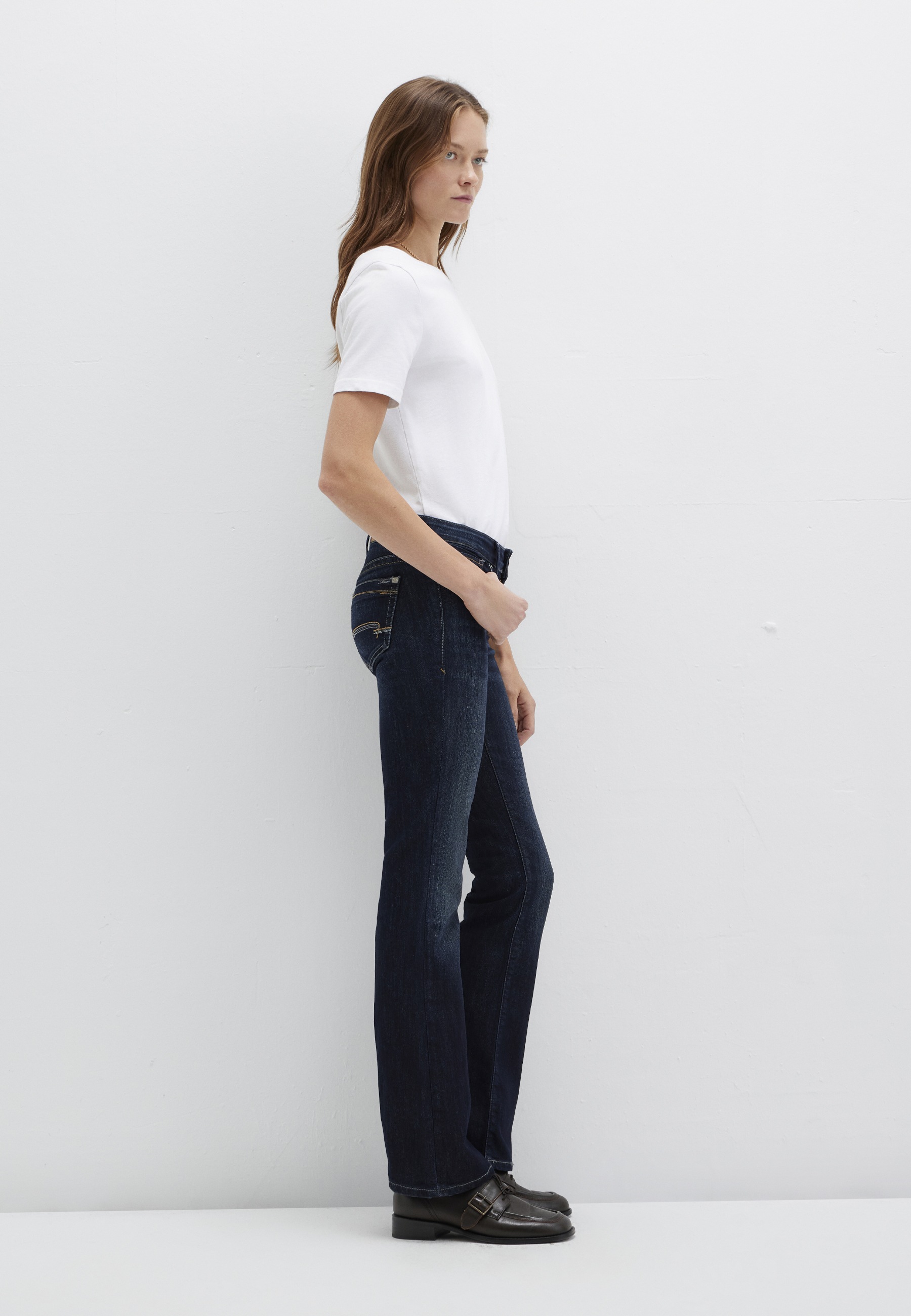 Mavi Bootcut-Jeans »BELLA MID-RISE« Bootcut Jeans