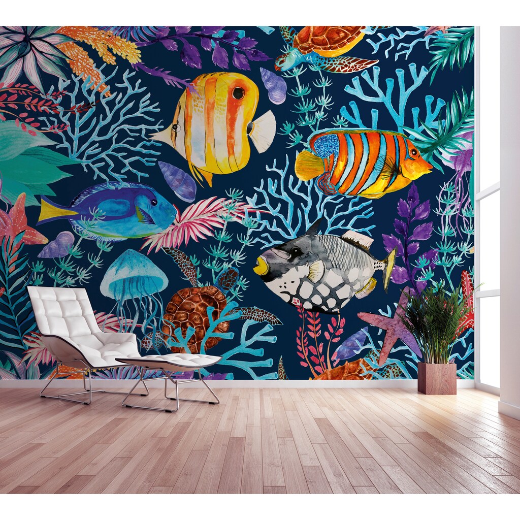 living walls Fototapete »ARTist Underwater«