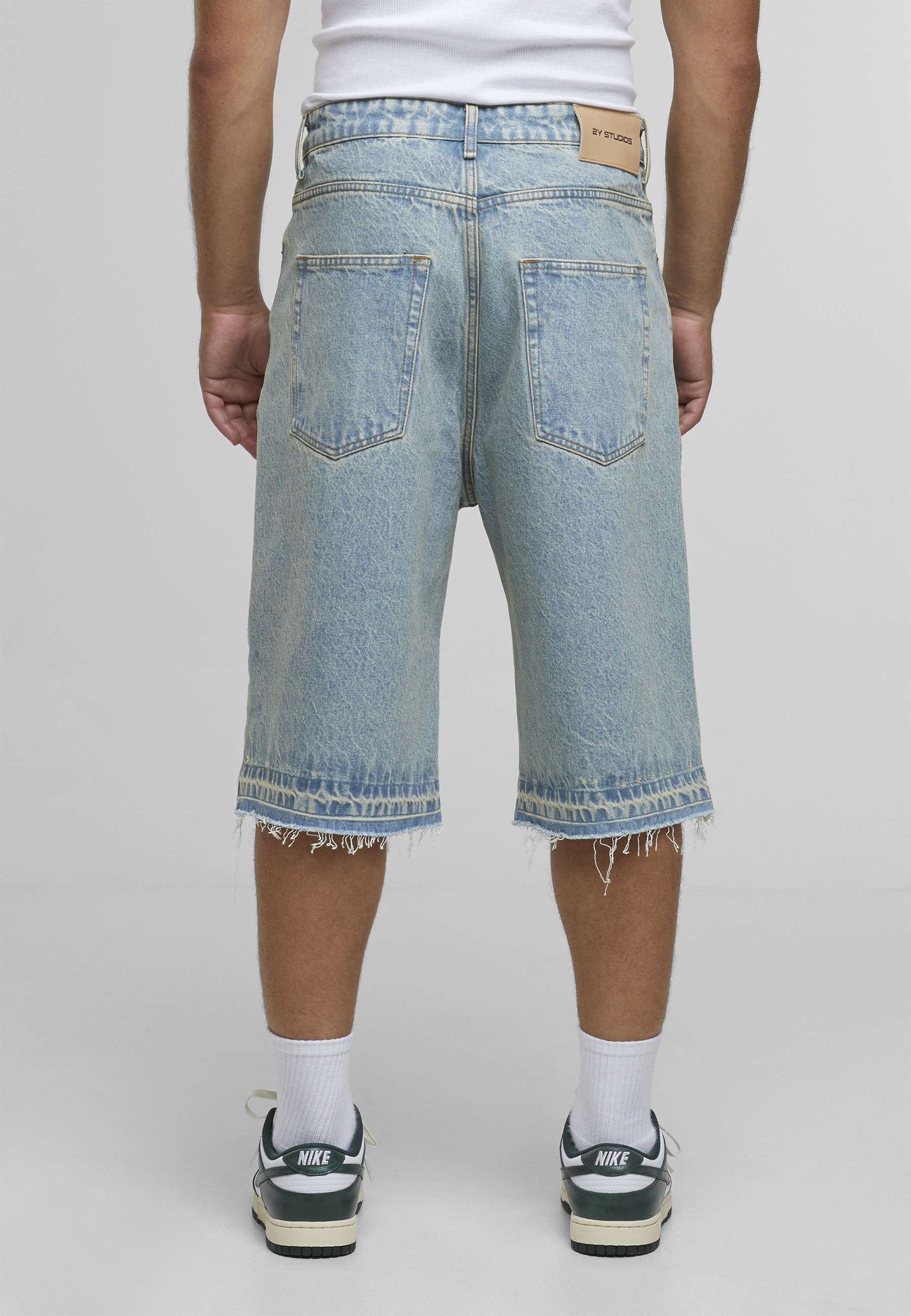 2Y Studios Jeansshorts »2Y Studios Joran Open Hem Baggy Shorts«